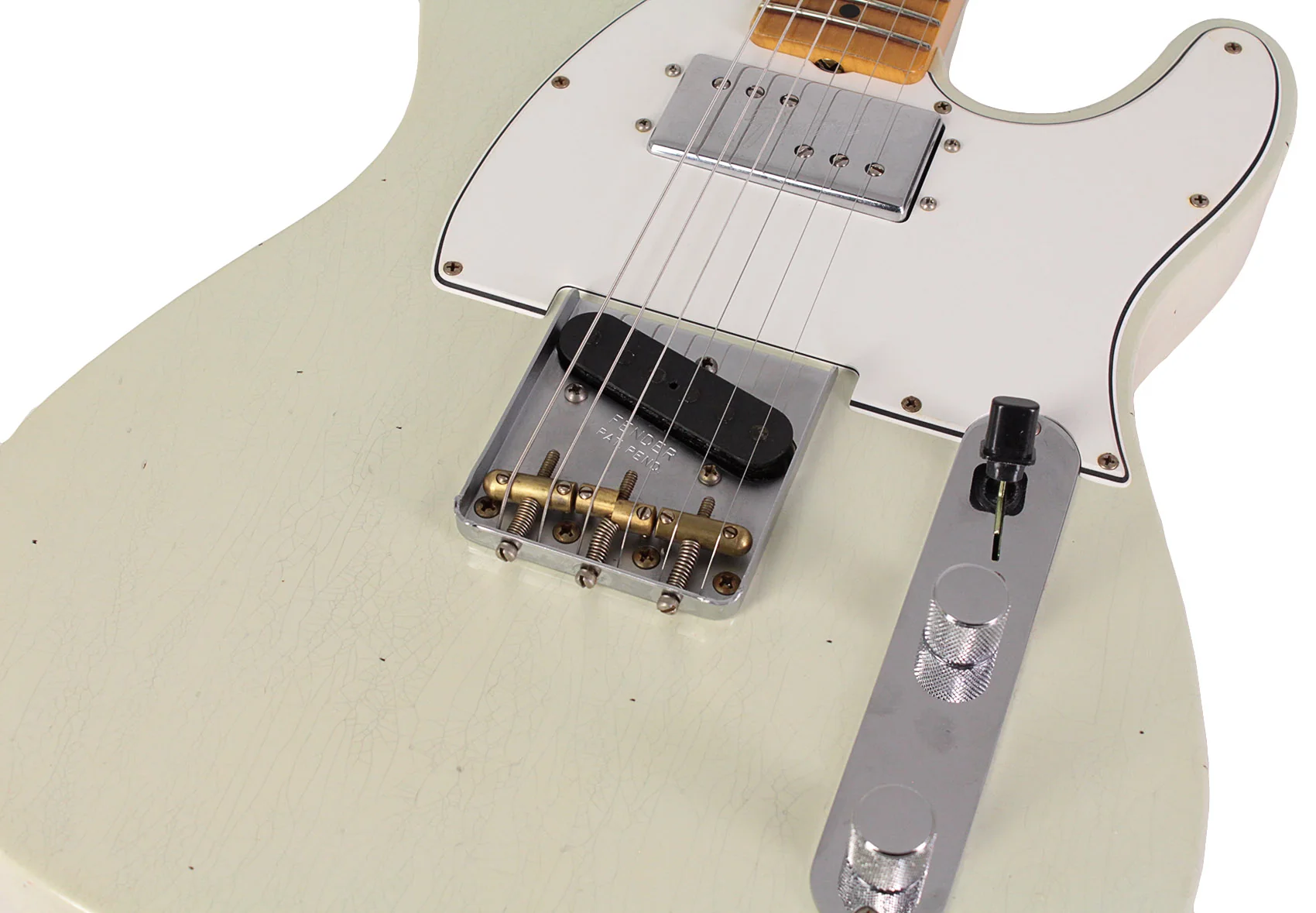 Fender Custom Shop Postmodern Tele Journeyman Relic, Maple, Aged India Ivory - Image 4