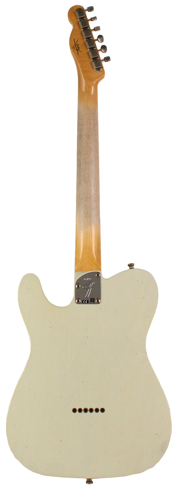 Fender Custom Shop Postmodern Tele Journeyman Relic, Maple, Aged India Ivory - Image 6