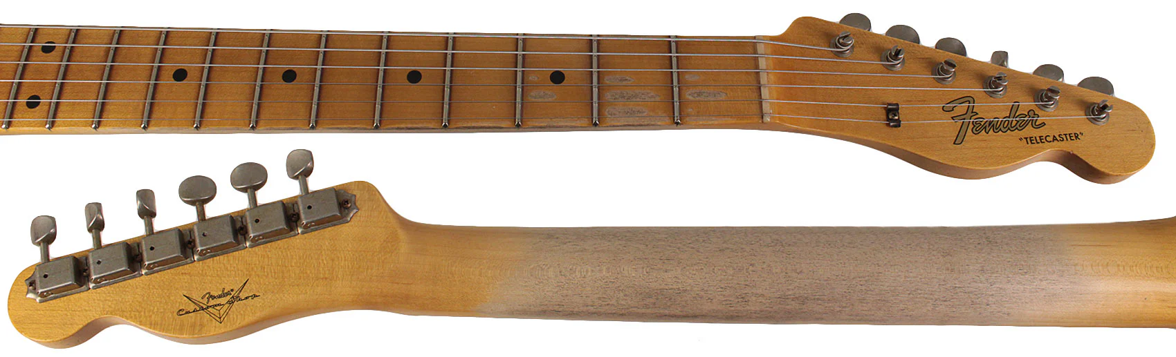 Fender Custom Shop Postmodern Tele Journeyman Relic, Maple, Aged India Ivory - Image 7