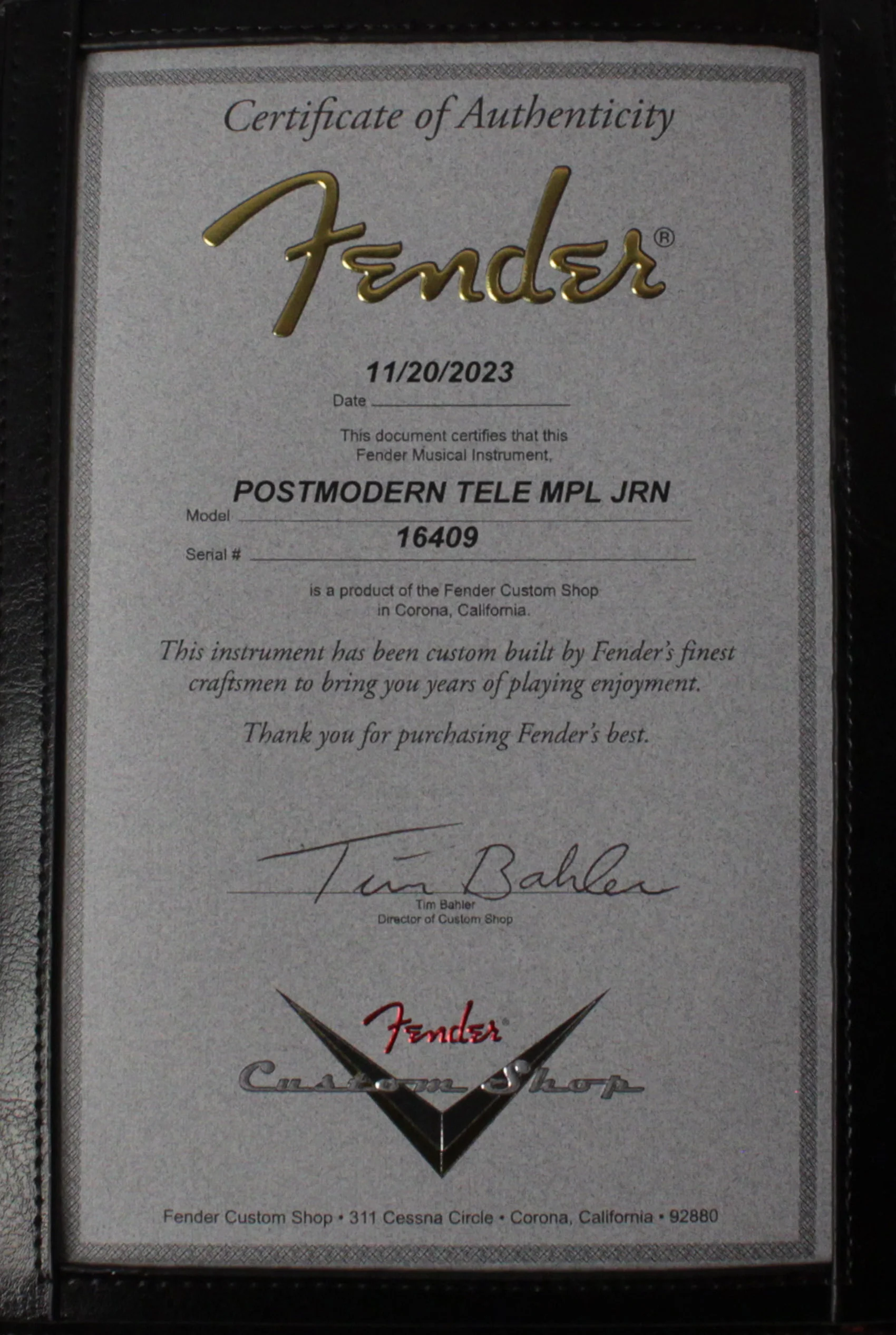 Fender Custom Shop Postmodern Tele Journeyman Relic, Maple, Aged India Ivory - Image 9