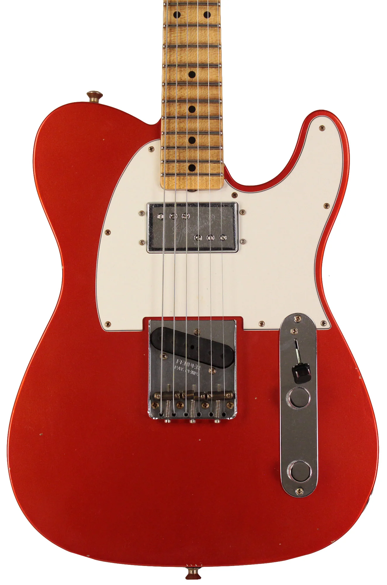 Fender Custom Shop Postmodern Tele Journeyman Relic, Maple, Faded Aged Candy Tangerine - Image 5