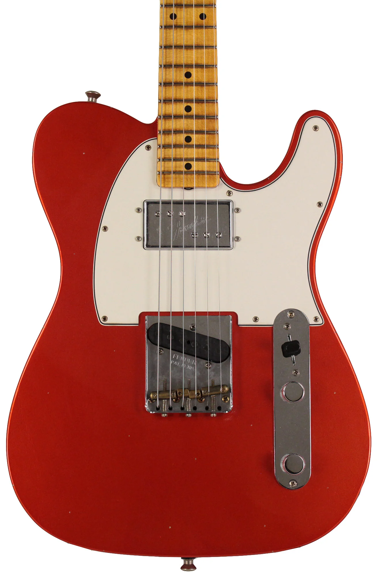 Fender Custom Shop Postmodern Tele Journeyman Relic, Maple, Faded Aged Candy Tangerine - Image 5