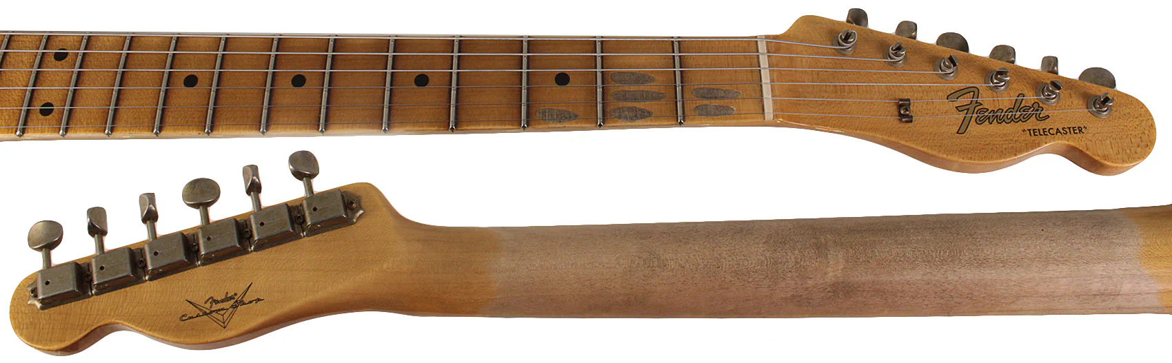 Fender Custom Shop Postmodern Tele Journeyman Relic, Maple, Wide Fade 2-Color Sunburst - Image 8