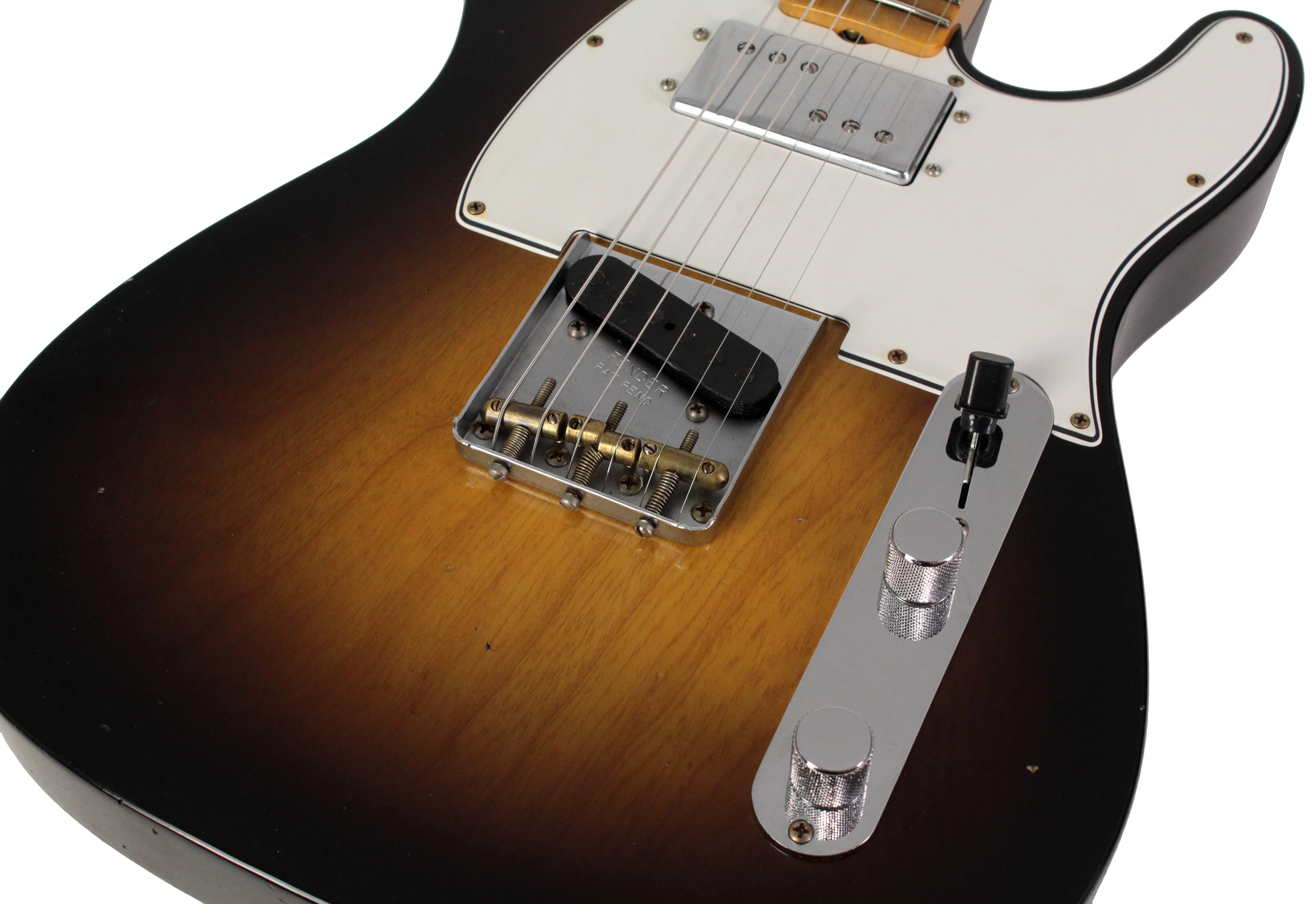 Fender Custom Shop Postmodern Tele Journeyman Relic, Maple, Wide Fade 2-Color Sunburst - Image 3