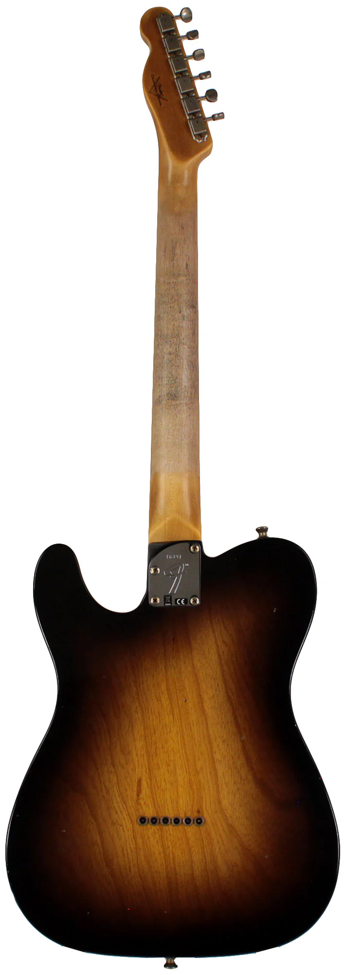 Fender Custom Shop Postmodern Tele Journeyman Relic, Maple, Wide Fade 2-Color Sunburst - Image 7