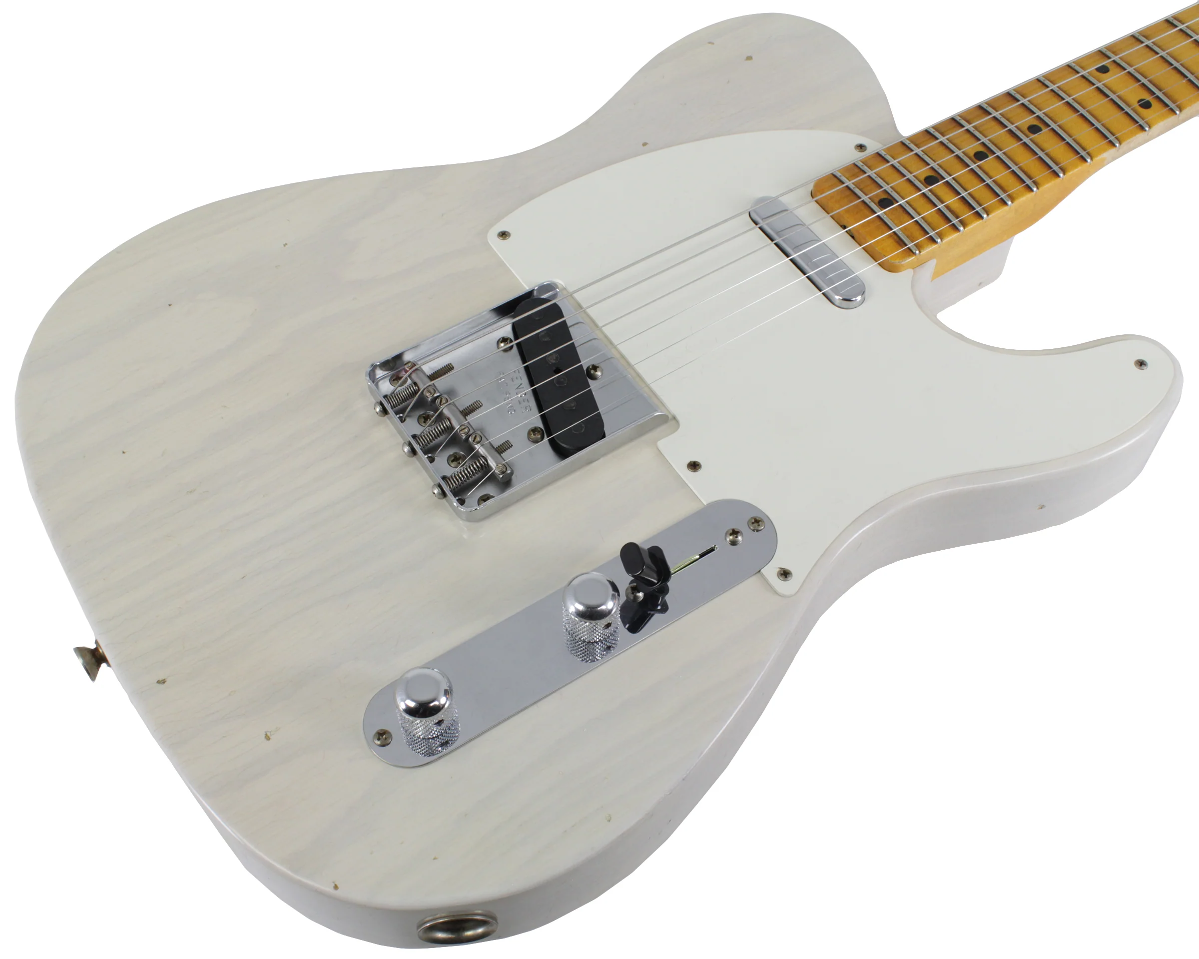 Fender Custom Shop Relic 1955 Telecaster Journeyman, Aged White Blonde - Image 2