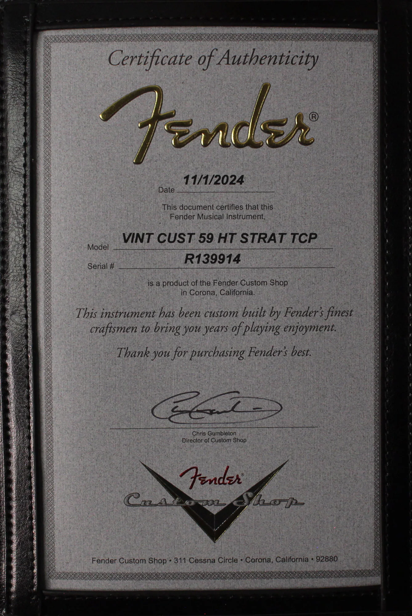 Fender Custom Shop Vintage Custom 1959 Hardtail Strat, Faded Aged Sonic Blue - Image 8