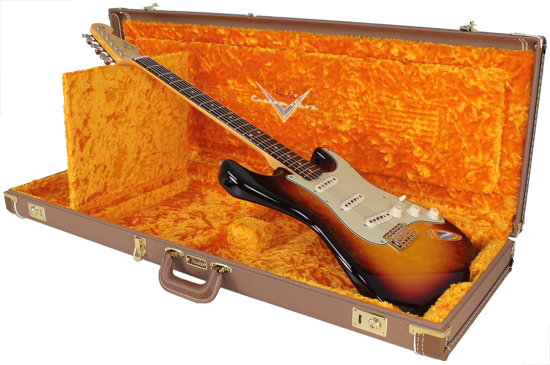 Fender Custom Shop Vintage Custom 1959 Stratocaster, Chocolate 3TS - Image 10