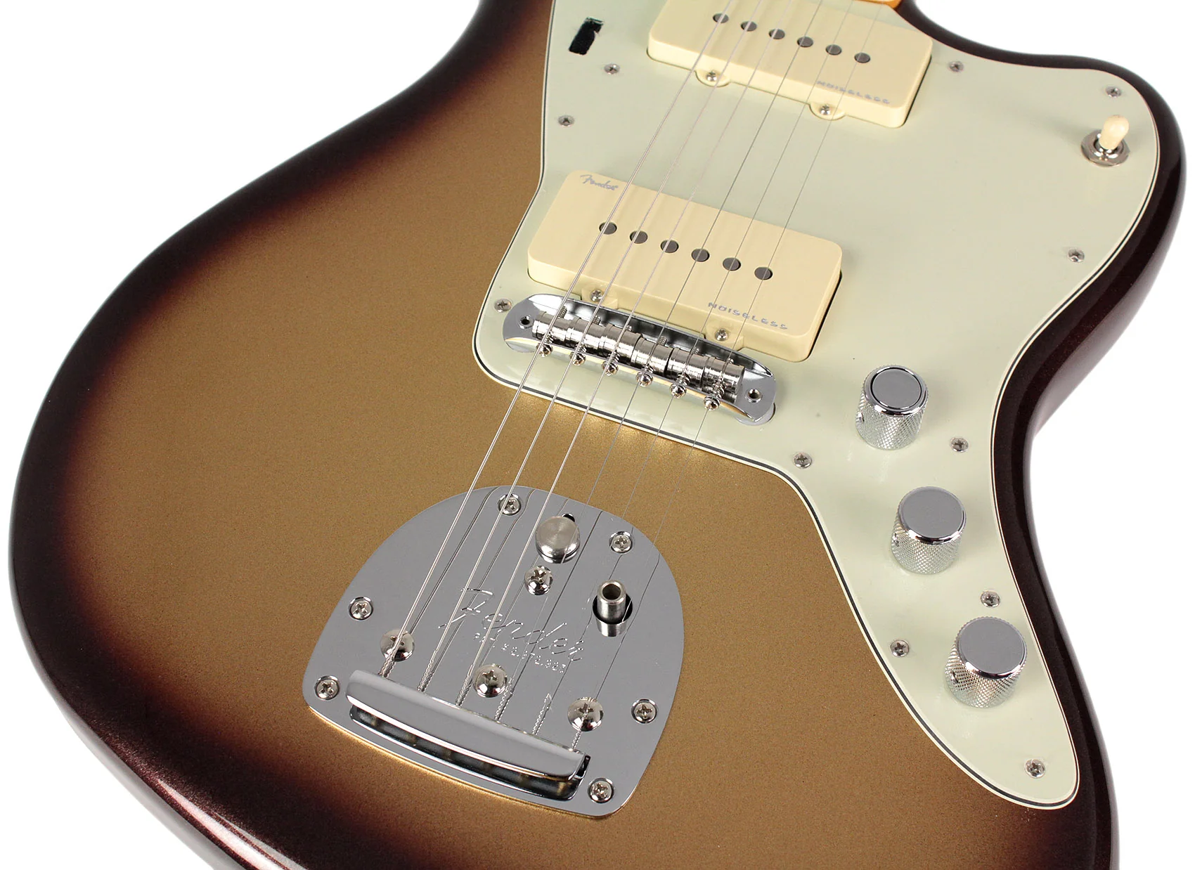 Fender American Ultra Jazzmaster, Rosewood, Mocha Burst - Image 3