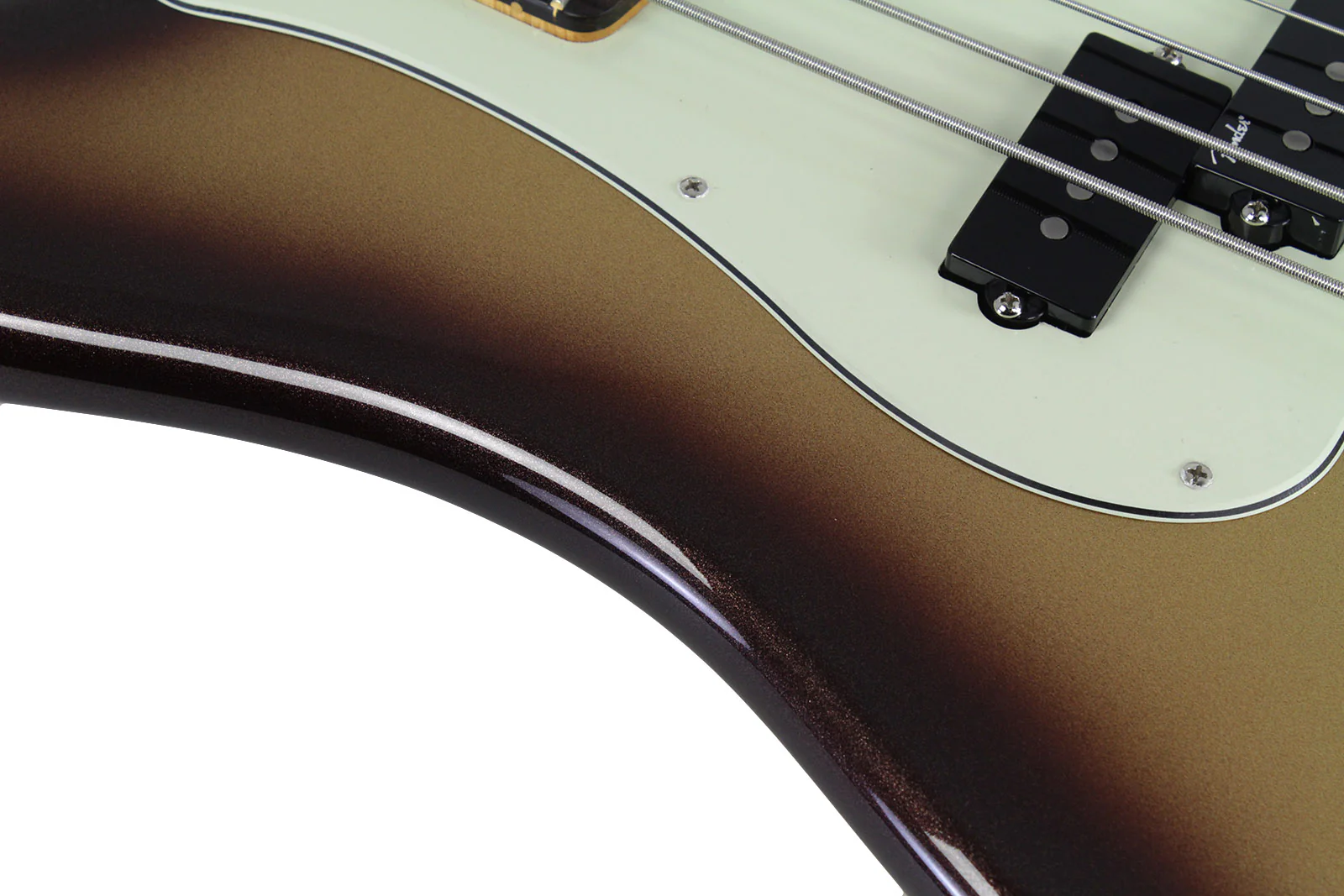 Fender American Ultra Precision Bass, Rosewood, Mocha Burst - Image 5