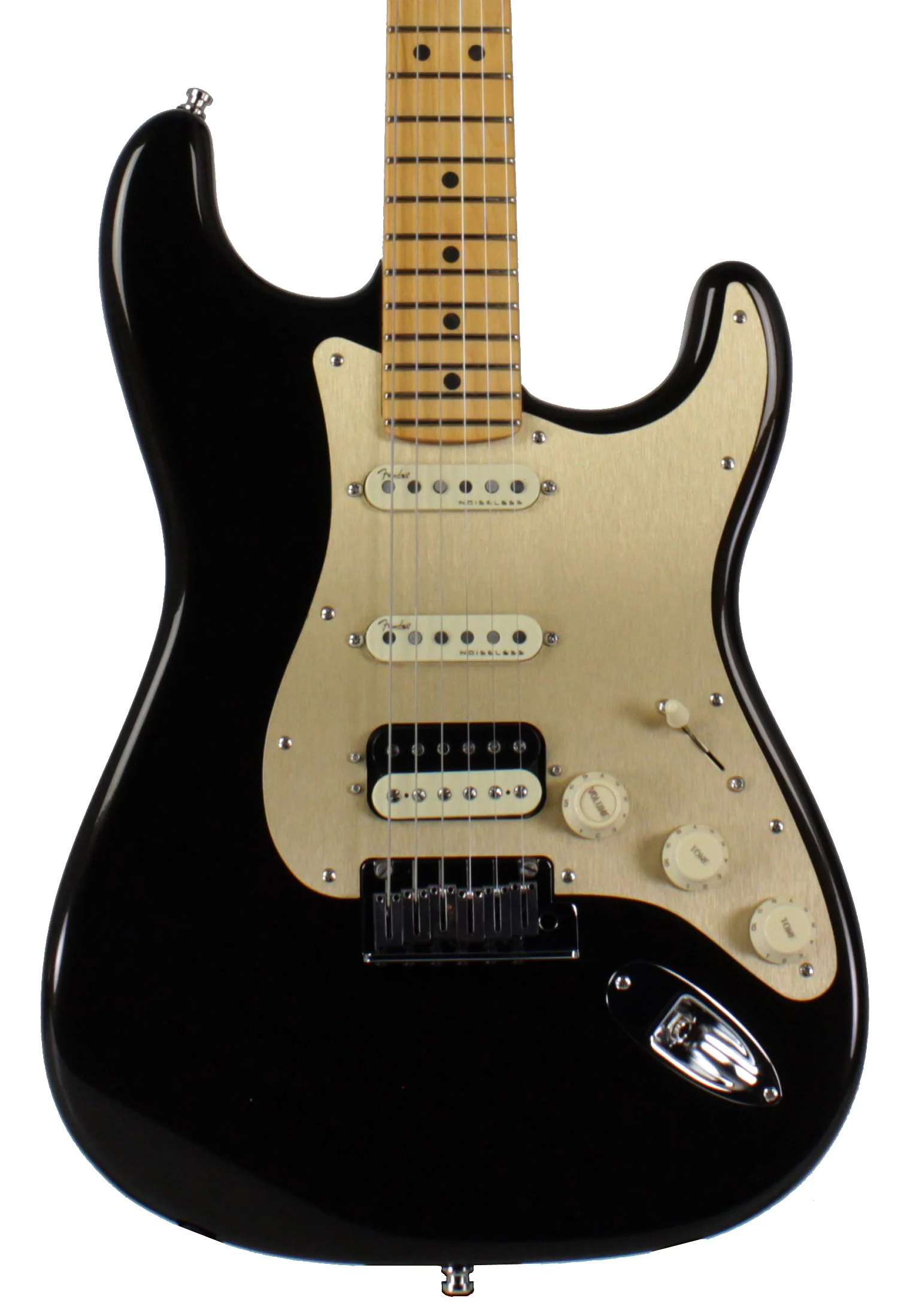 Fender American Ultra Stratocaster HSS, Maple, Texas Tea - Image 7
