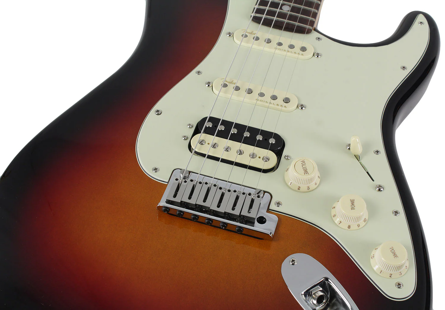 Fender American Ultra Stratocaster HSS, Rosewood, Ultraburst - Image 3
