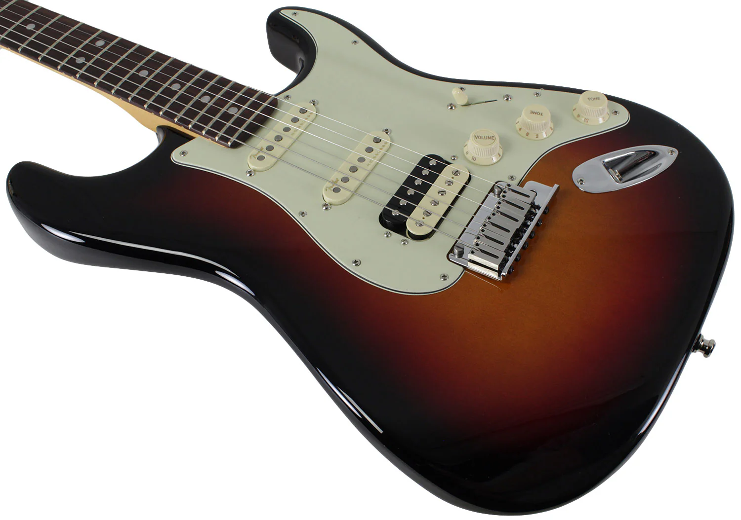 Fender American Ultra Stratocaster HSS, Rosewood, Ultraburst - Image 4