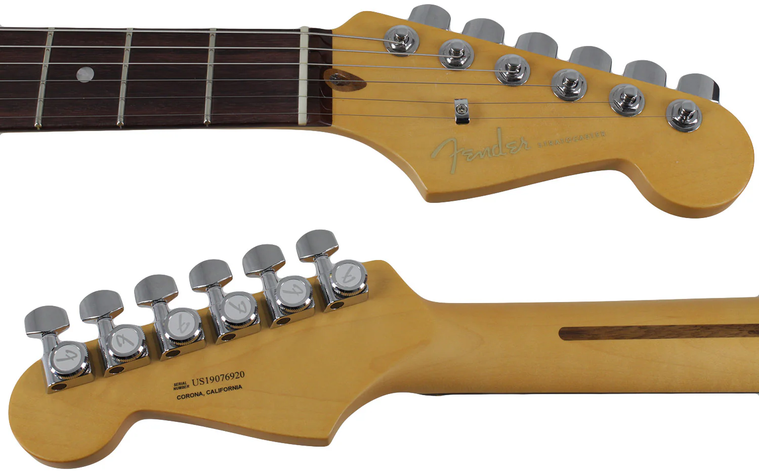Fender American Ultra Stratocaster HSS, Rosewood, Ultraburst - Image 9
