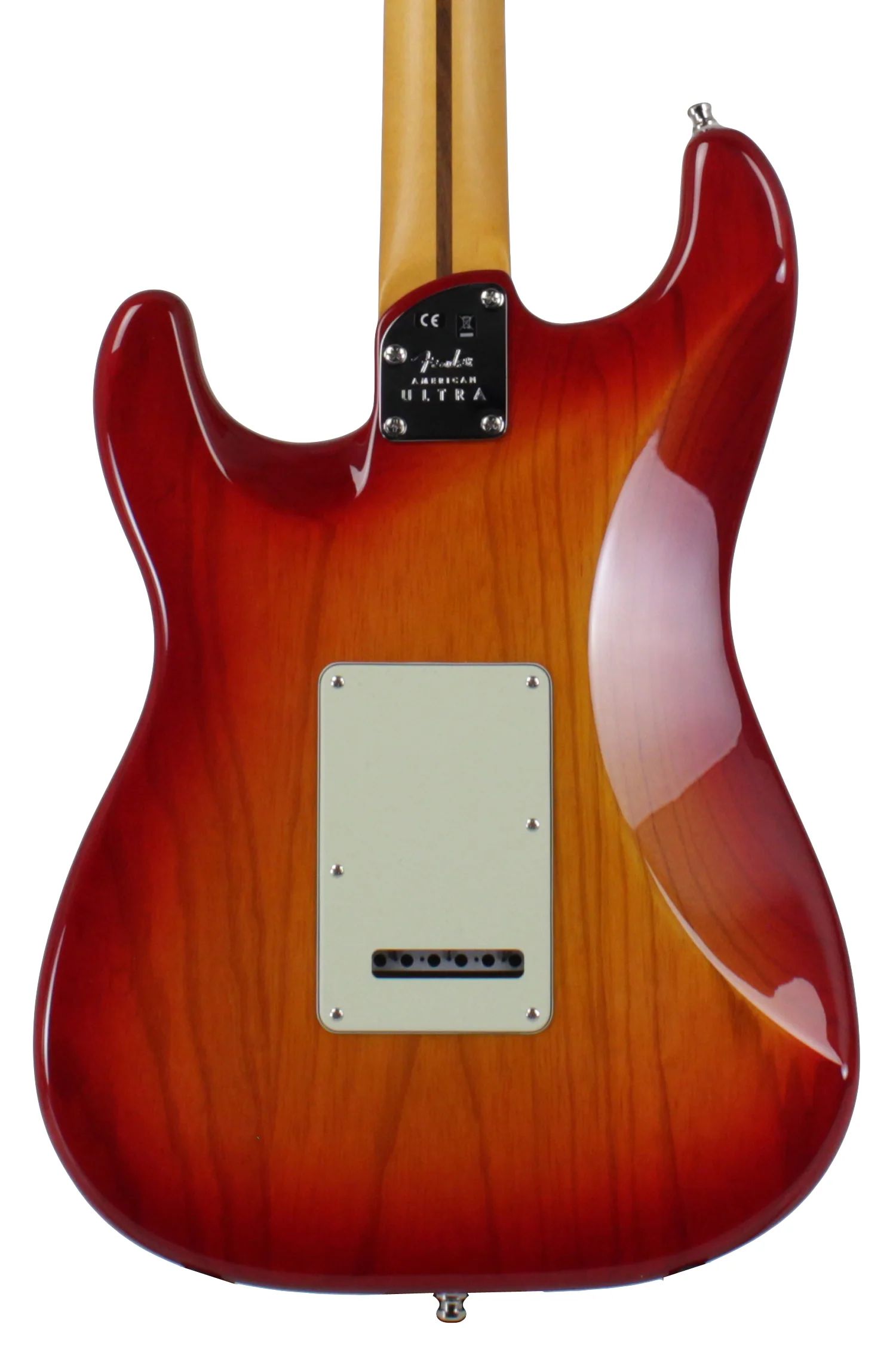 Fender American Ultra Stratocaster, Rosewood, Plasma Red Burst - Image 6