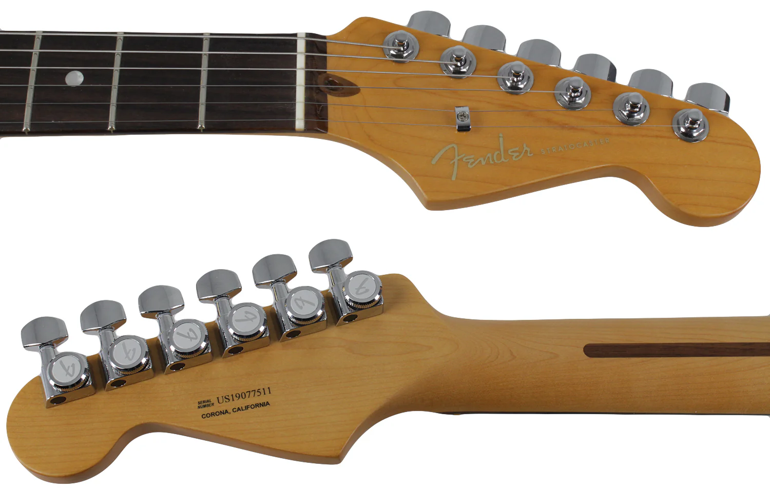 Fender American Ultra Stratocaster, Rosewood, Ultraburst - Image 8