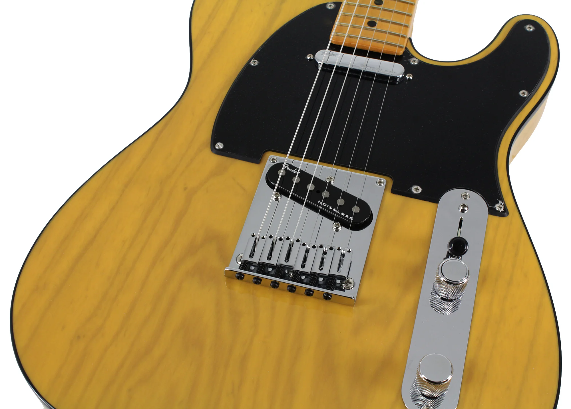 Fender American Ultra Telecaster, Maple, Butterscotch Blonde - Image 3