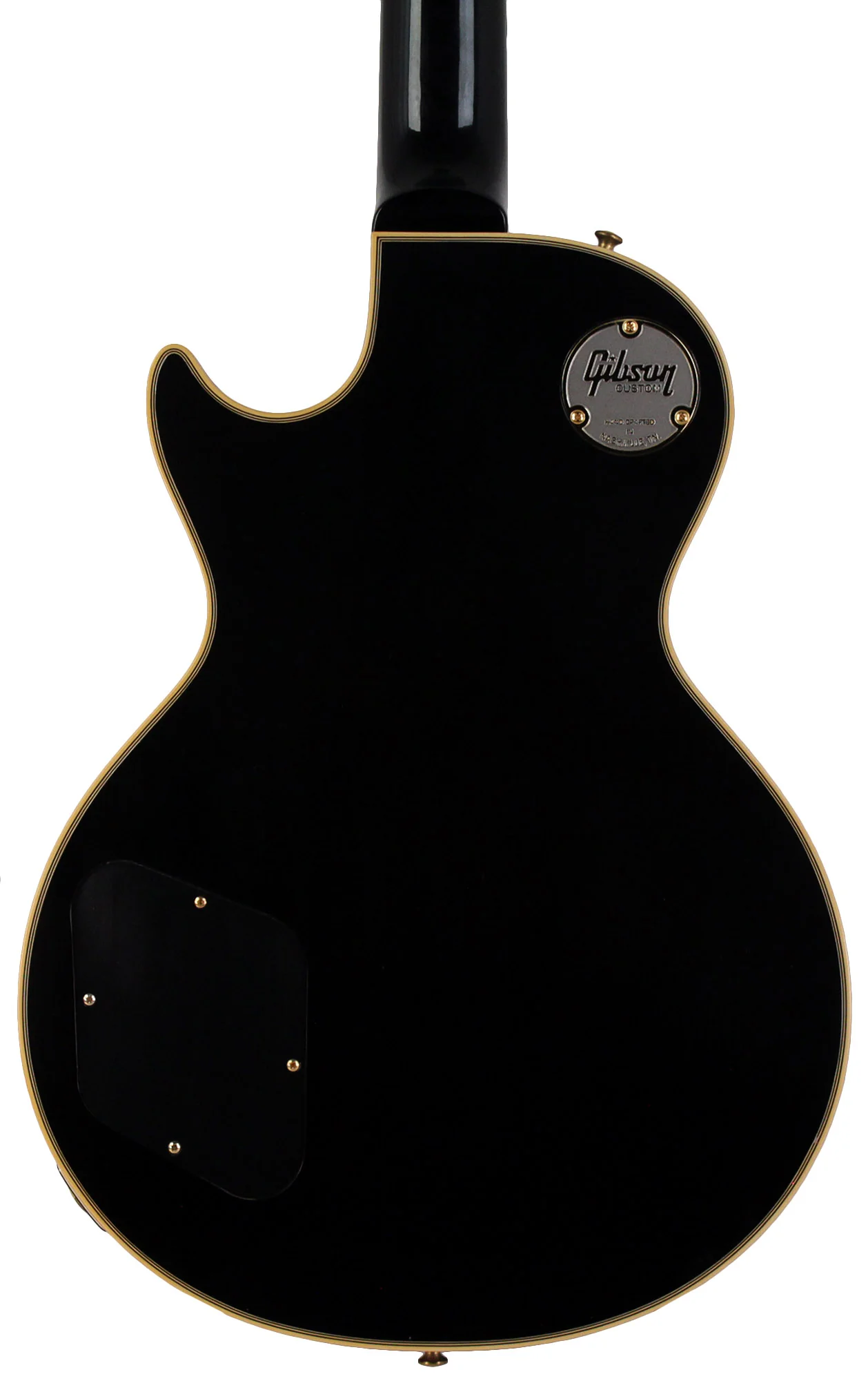 Gibson Custom Shop 1957 Les Paul Custom Reissue Guitar, VOS, Ebony Black - Image 5