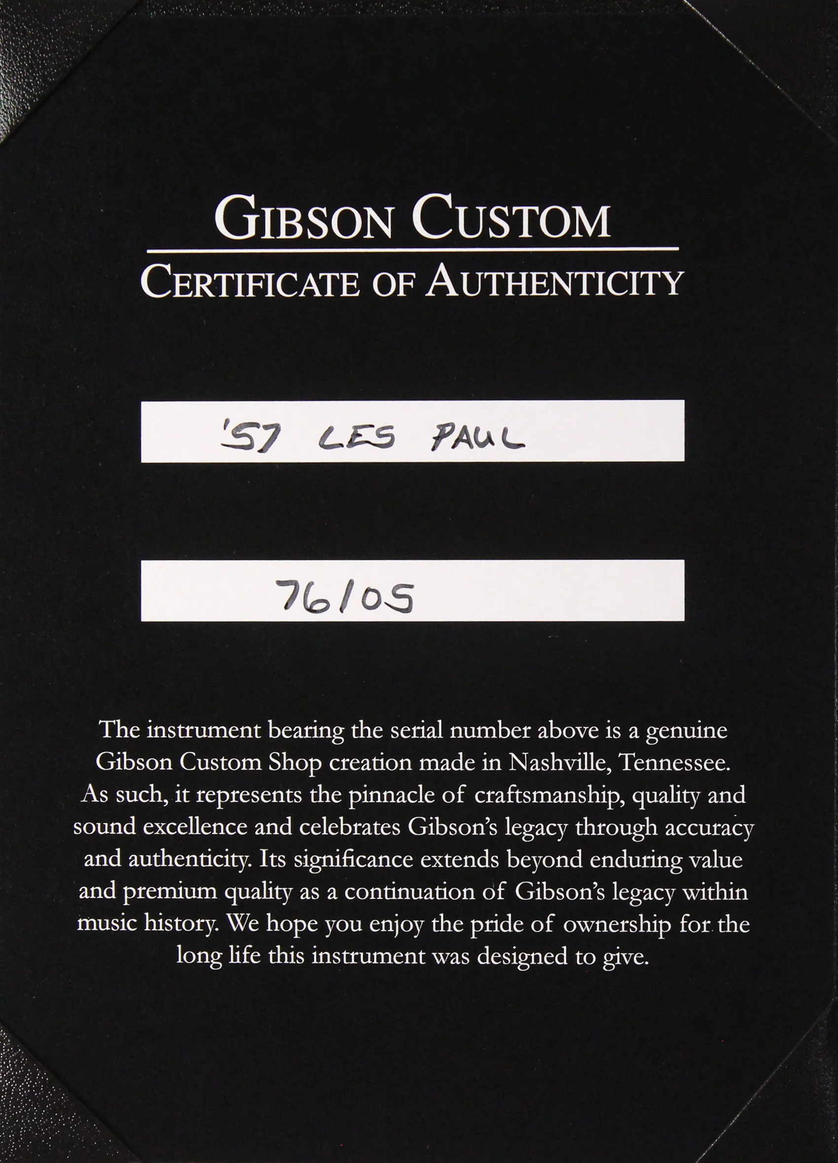 Gibson Custom Shop 1957 Les Paul Goldtop Dark Back Reissue Guitar, VOS - Image 10