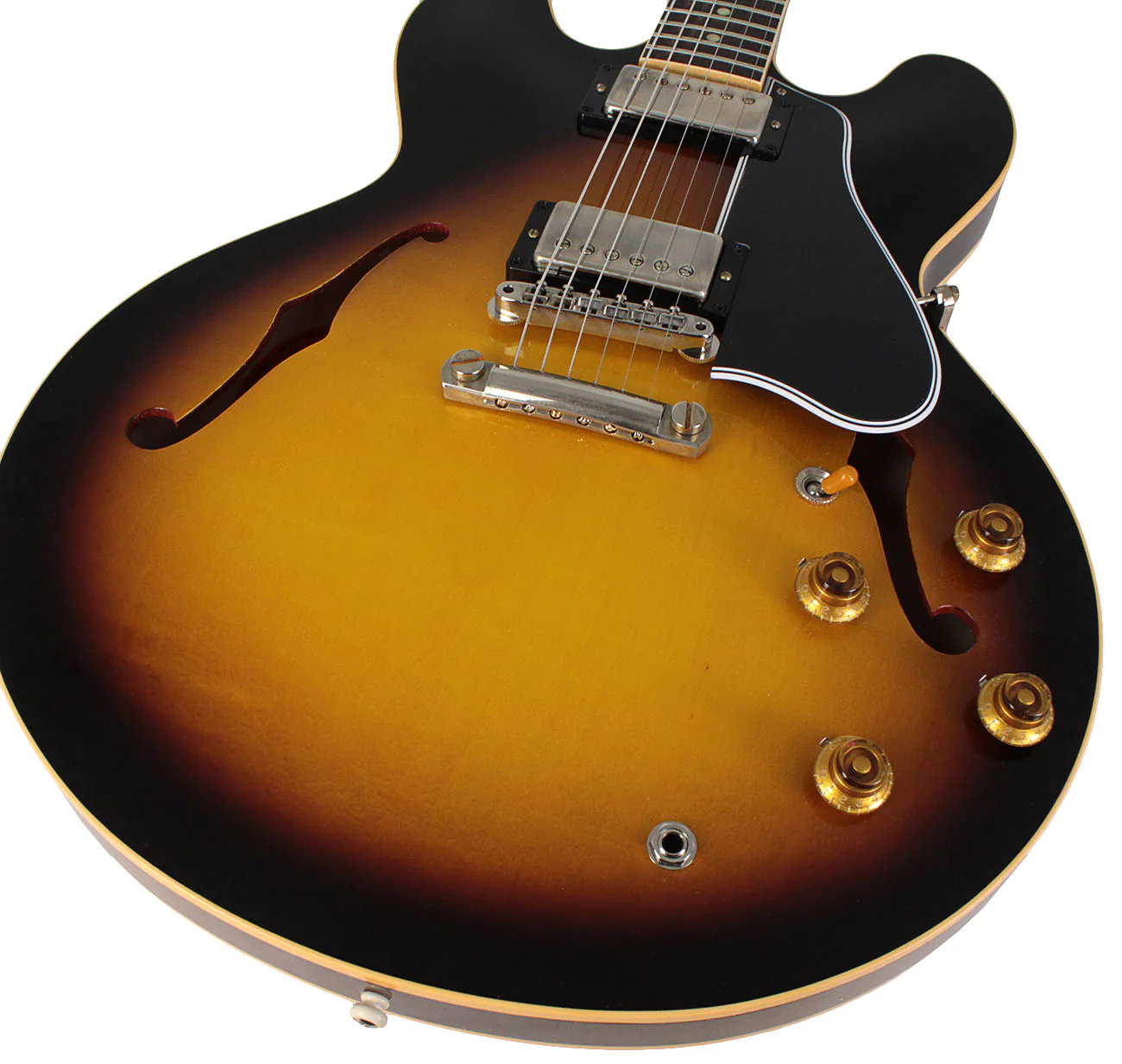 Gibson Custom Shop 1959 ES-335 Reissue Guitar, VOS, Vintage Burst - Image 3