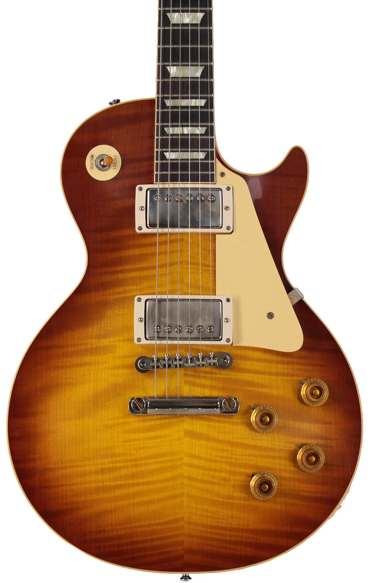 Gibson Custom Shop 1959 Les Paul Standard Reissue Guitar, VOS, Iced Tea Burst - Image 6