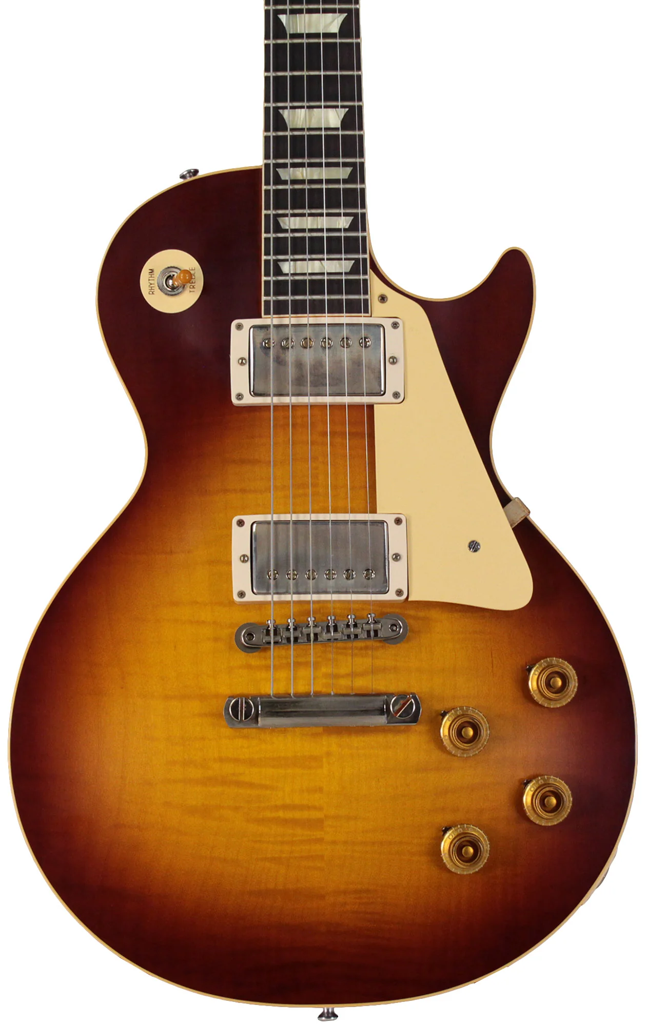 Gibson Custom Shop 1959 Les Paul Standard Reissue Guitar, VOS, Iced Tea Burst - Image 6