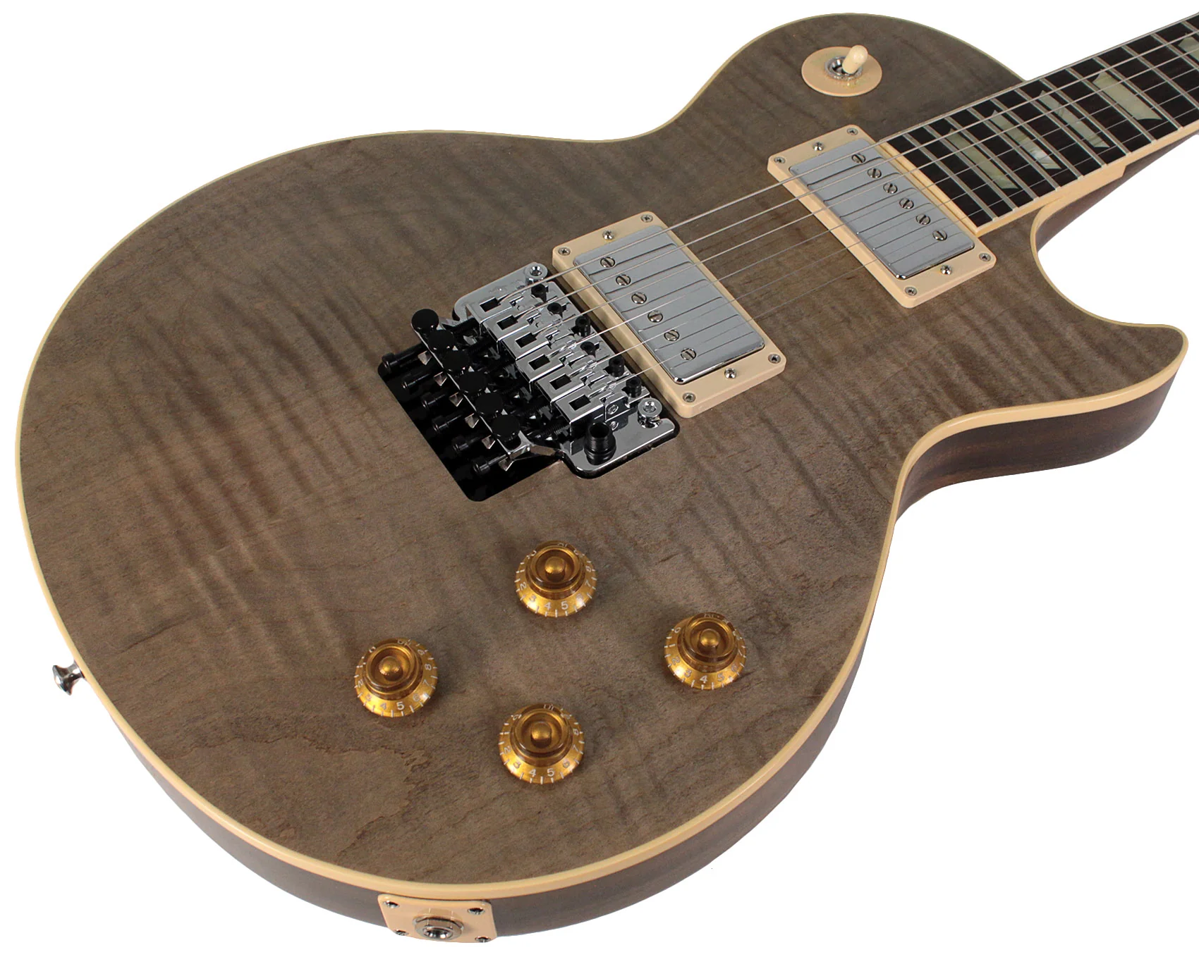 Gibson Custom Shop Les Paul Axcess Standard Figured Floyd Rose, Gloss DC Rust - Image 2