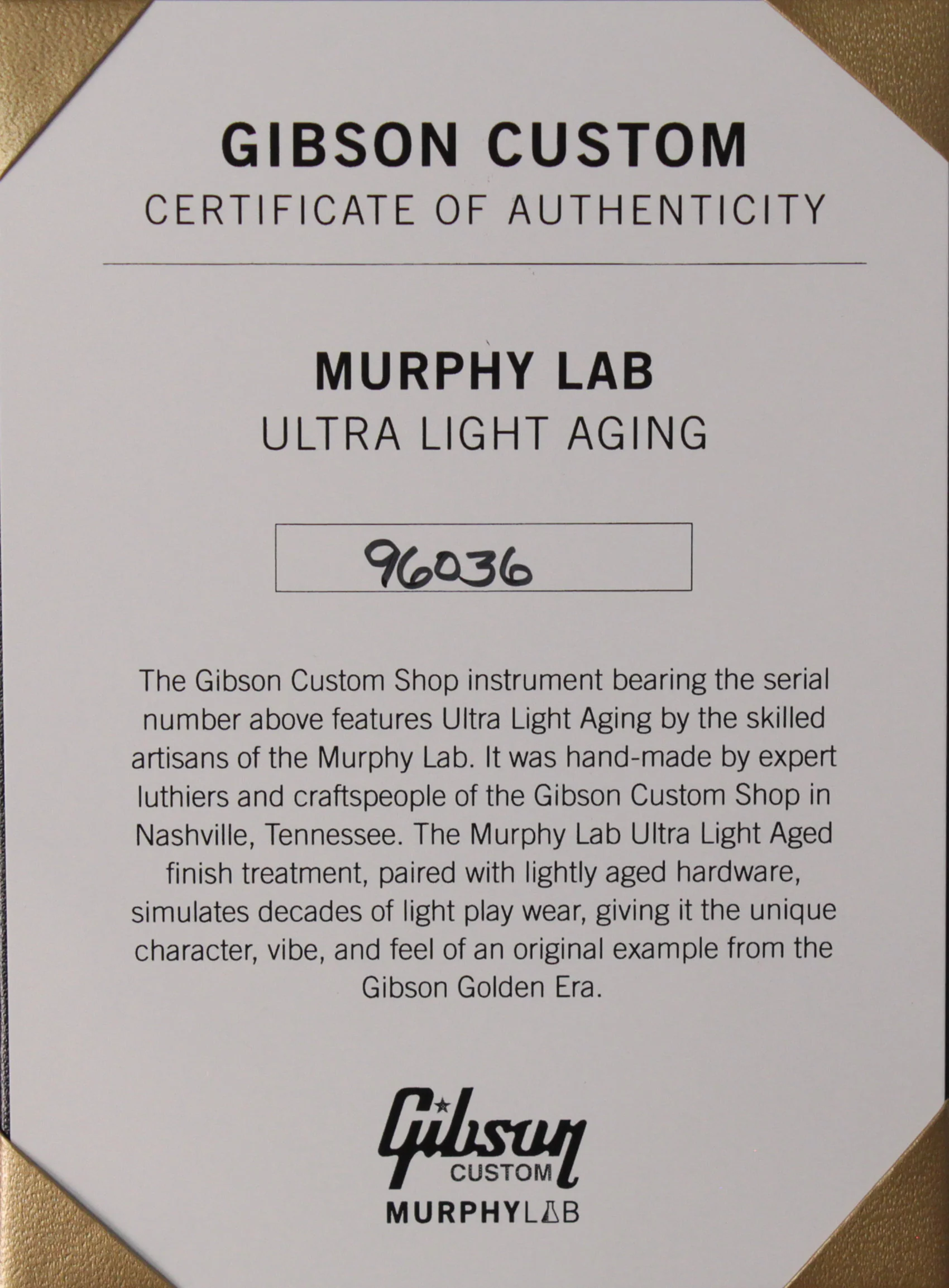 Gibson Custom Shop Murphy Lab 1959 Les Paul Standard Guitar, Southern Fade Burst, Ultra Light Aged - Image 10
