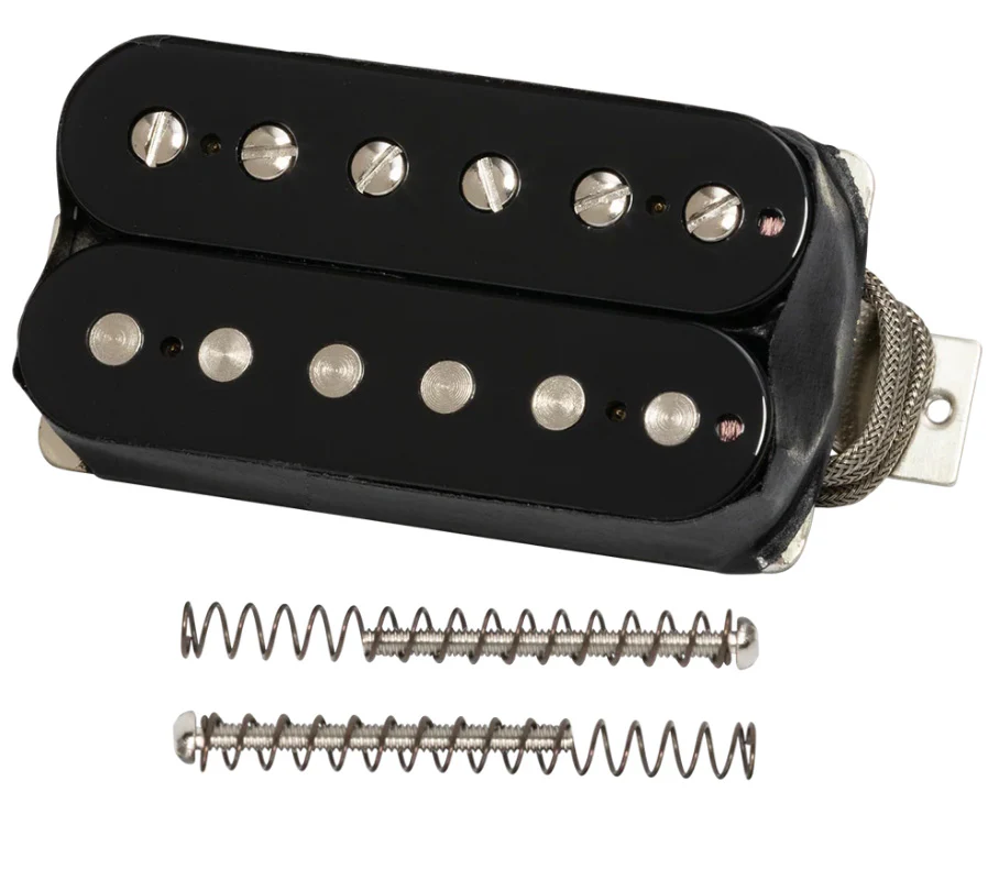 Gibson Custombucker Plus Humbucker Pickup, Double Black - Image 3