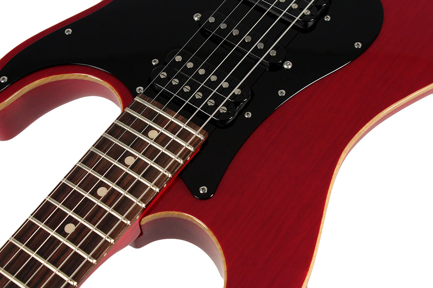 John Suhr Signature Standard Guitar, Trans Red - Image 4
