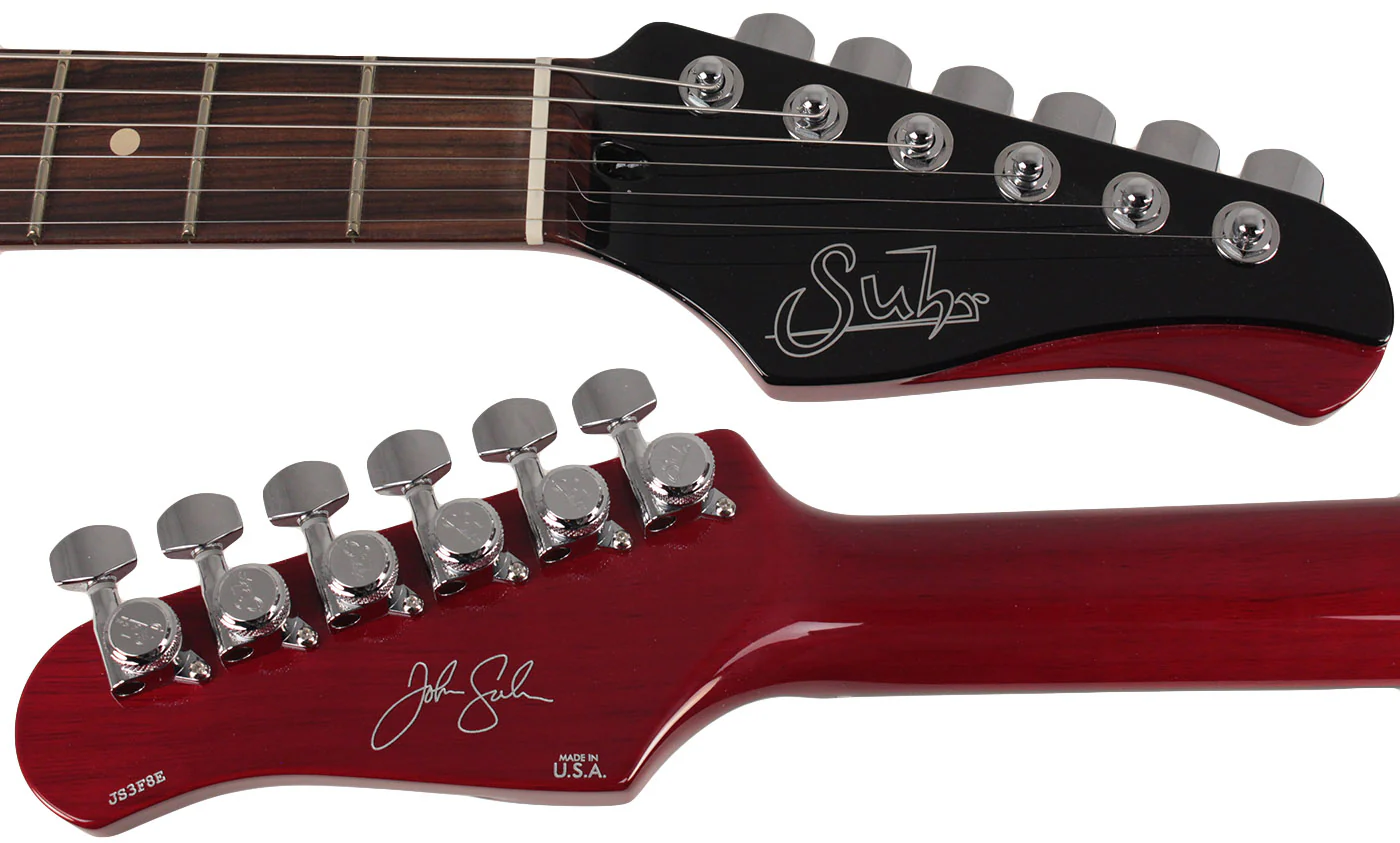 John Suhr Signature Standard Guitar, Trans Red - Image 9