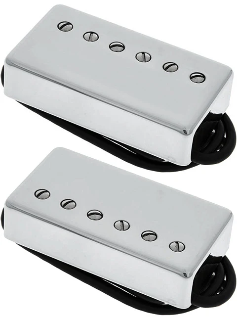 Lollar El Rayo Humbucker Pickup Set, Nickel