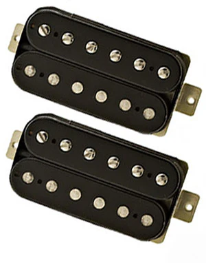 Lollar Imperial Humbucker Pickup Set, Black, 4 Cond