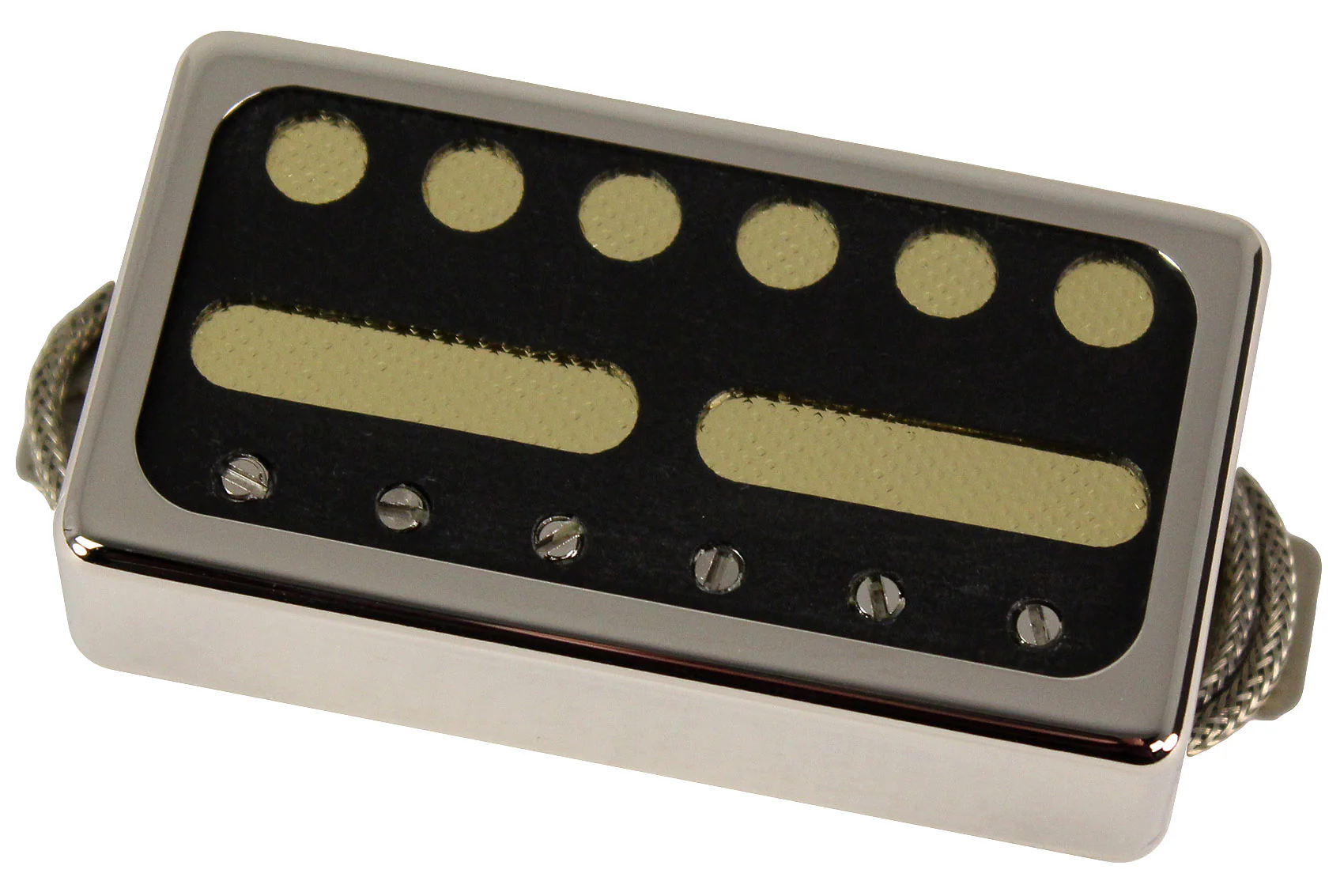 Lollar Novel Foil Pickup, Neck, Nickel - Image 3