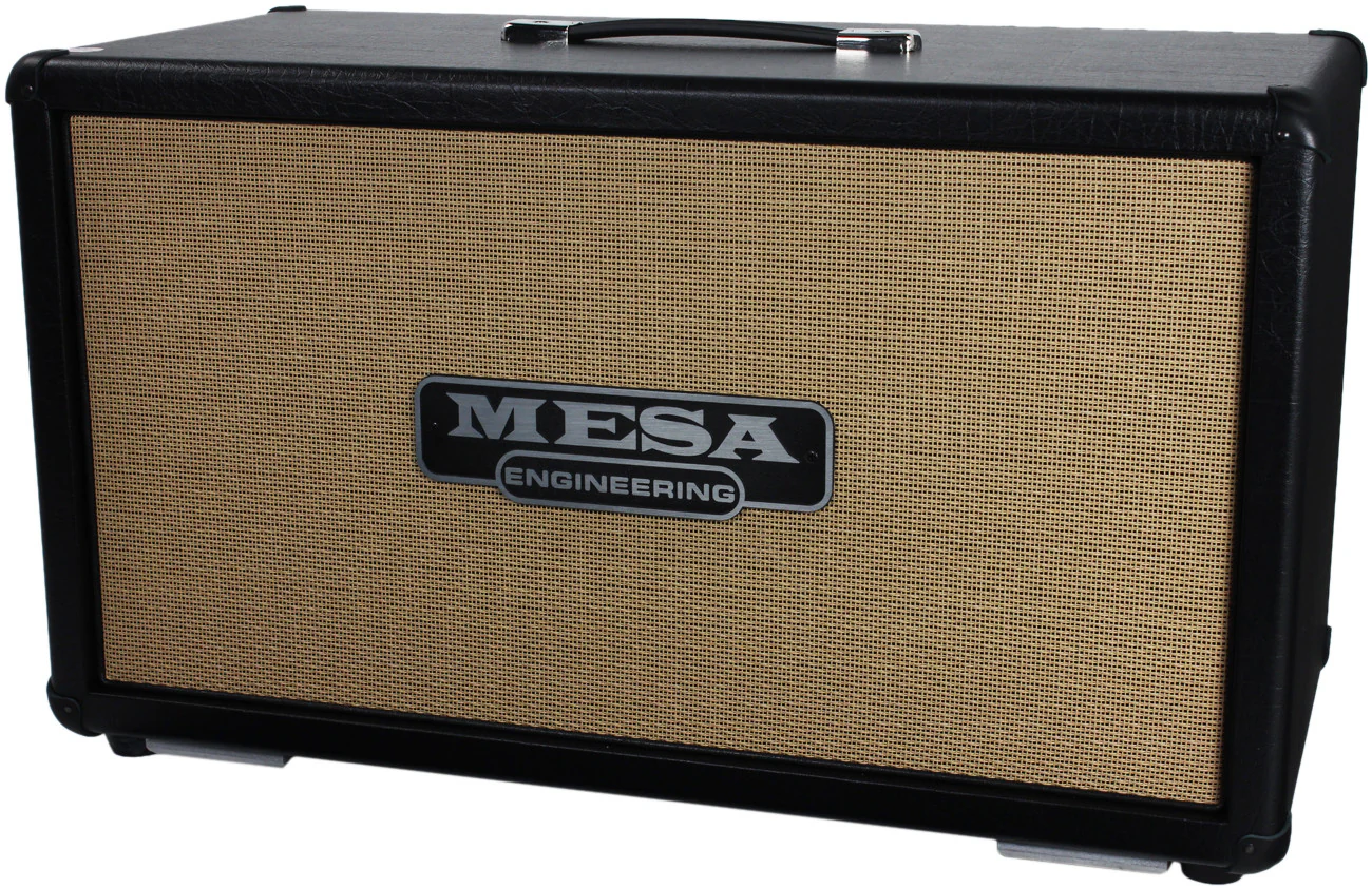 Mesa Boogie 2x12 Recto Horizontal Cab, Tan Grille