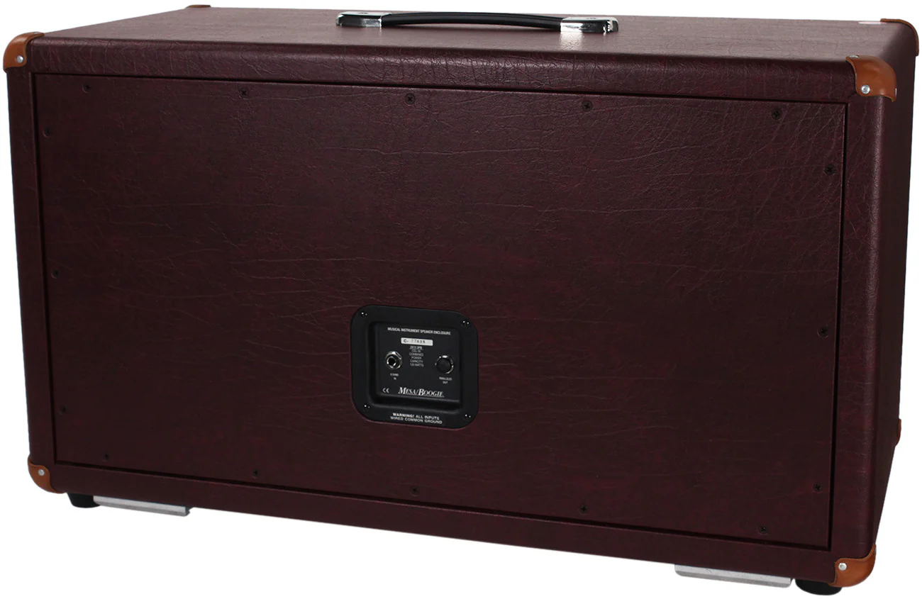 Mesa Boogie 2x12 Recto Horizontal Cab, Wine Taurus - Image 2