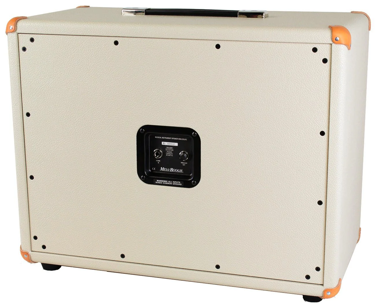 Mesa Boogie 1x12 Lone Star 23 Closed Back Cab, Cream Bronco - Image 3