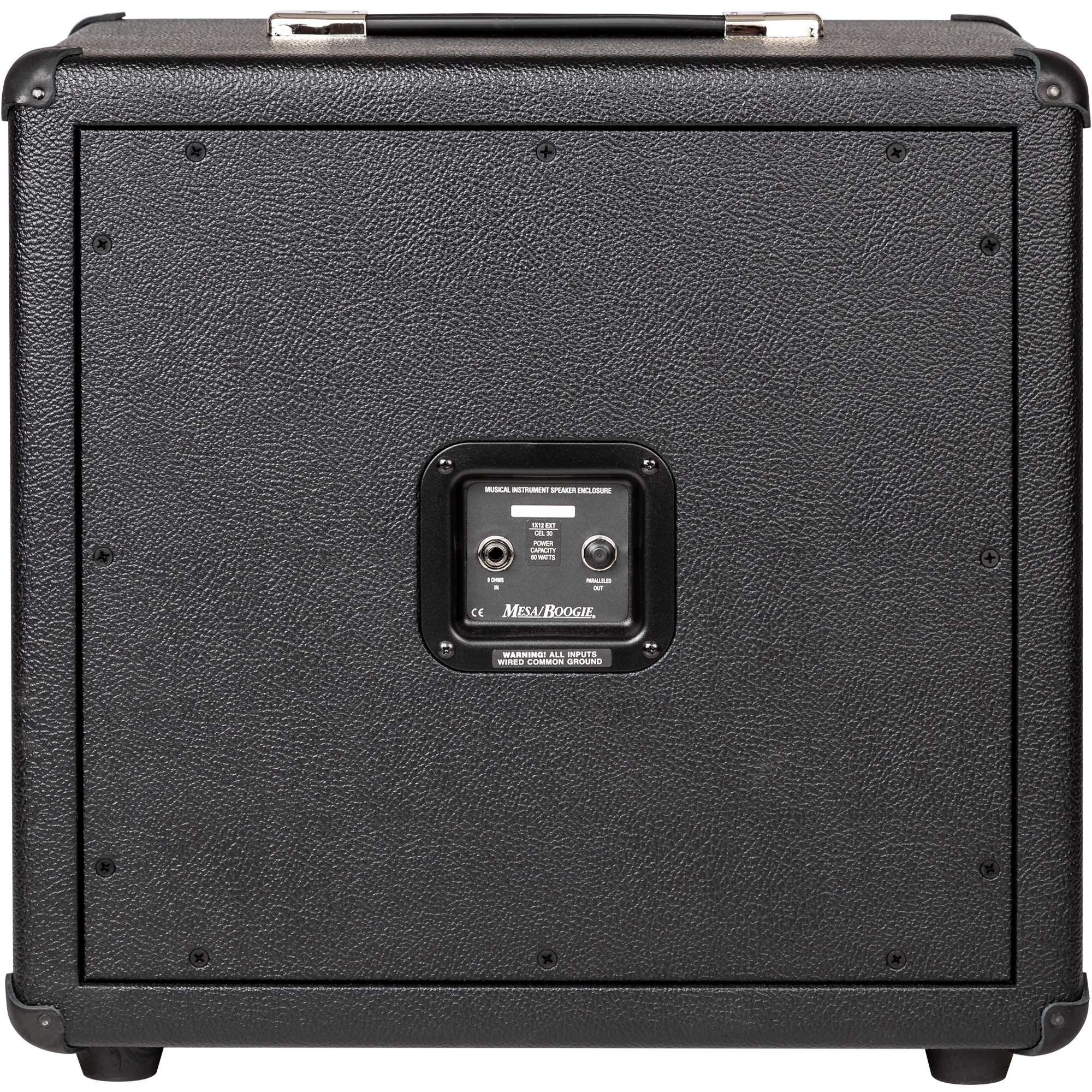 Mesa Boogie 1x12 Rectifier Guitar Amp Speaker Cabinet, Straight, Black Taurus - Image 2