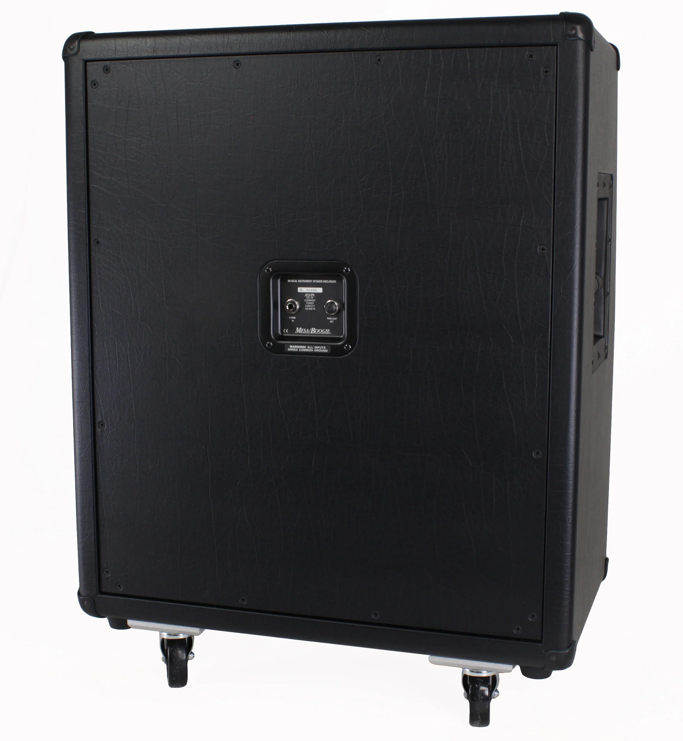 Mesa Boogie 2x12 Recto Vertical Slant Cab, Black and Gold Grille - Image 2