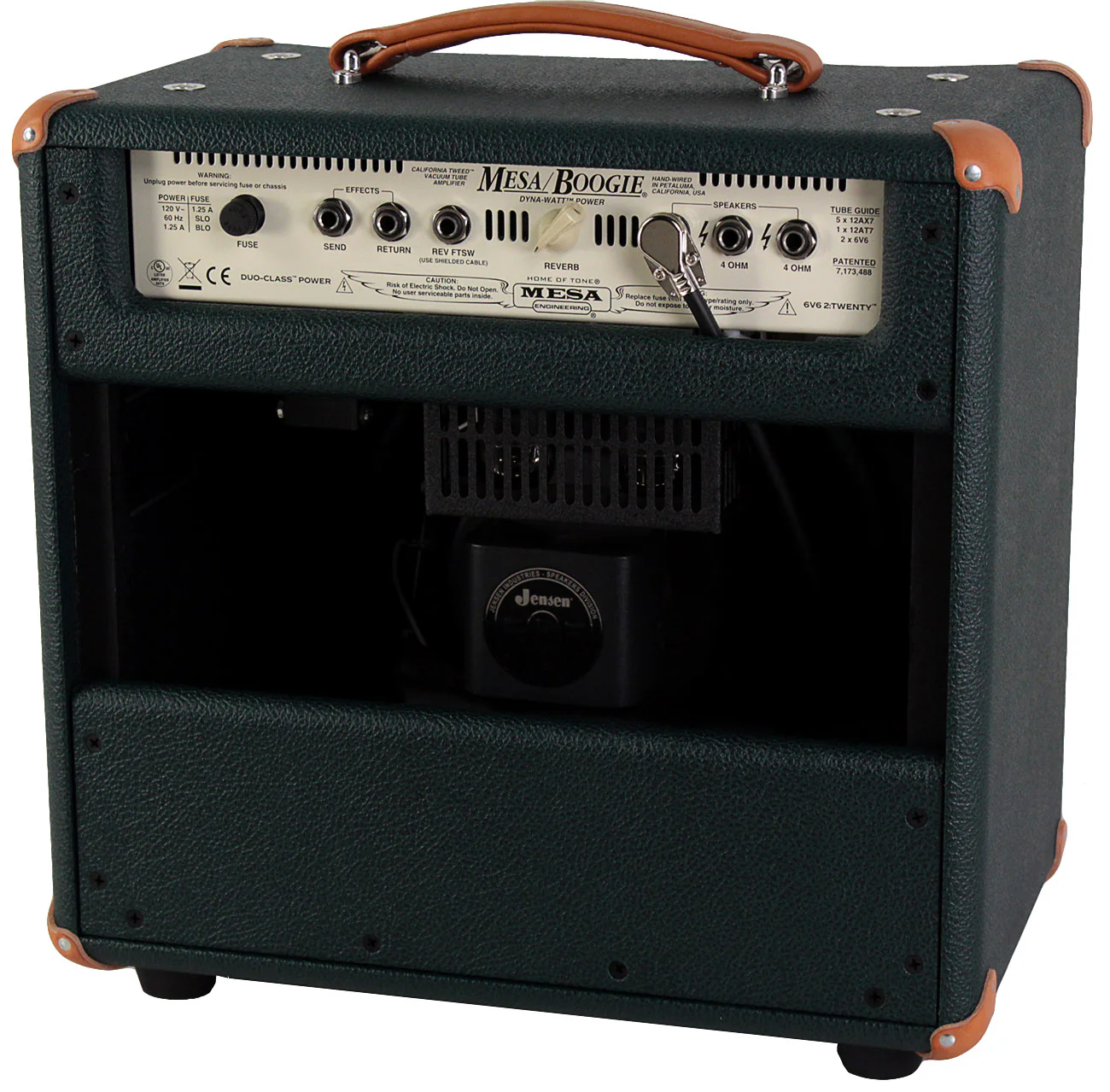 Mesa Boogie California Tweed 2:20 1x10 Combo, Emerald Green, Wicker - Image 3