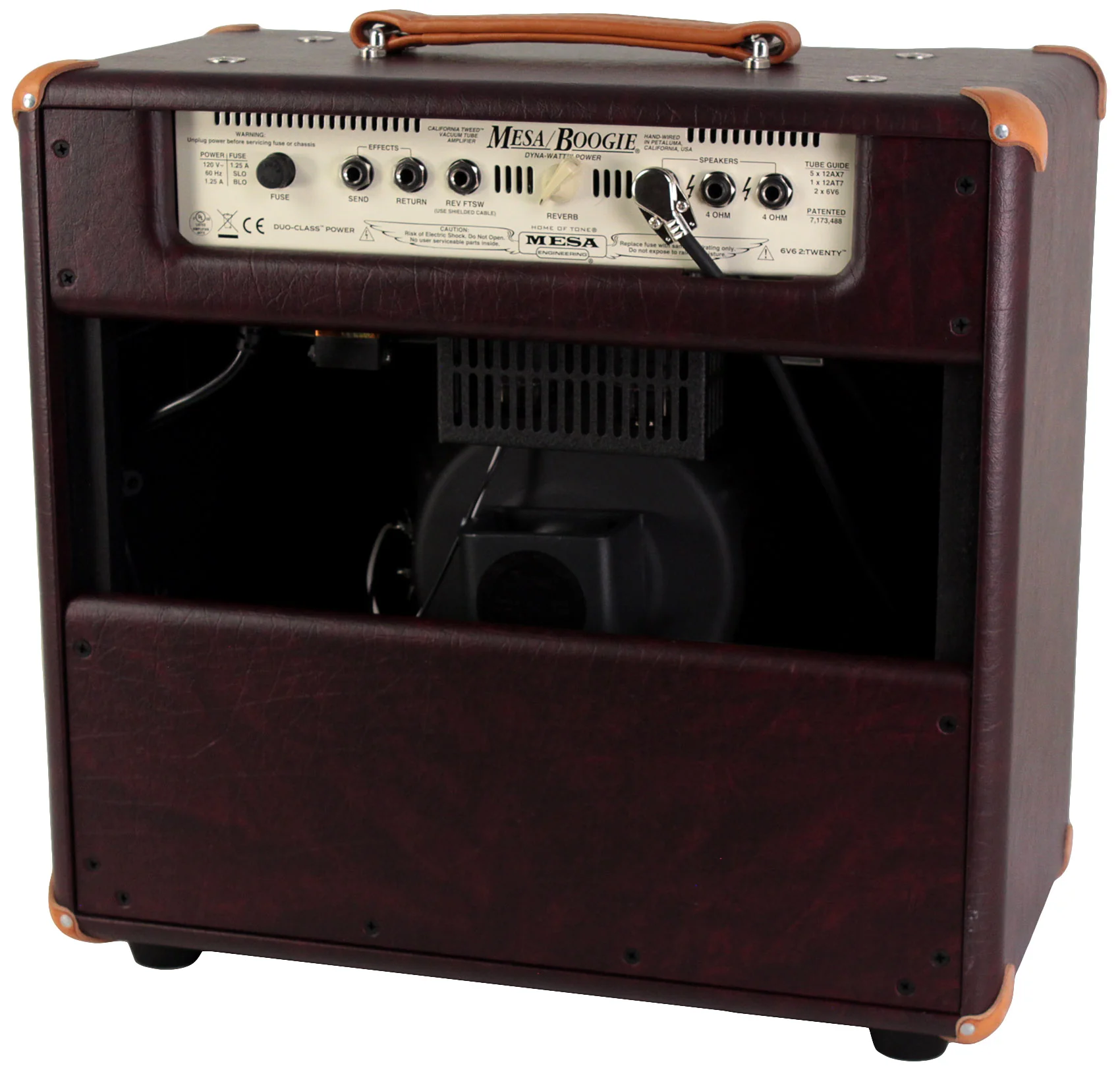 Mesa Boogie California Tweed 2:20 1x12 Combo, Wine - Image 2