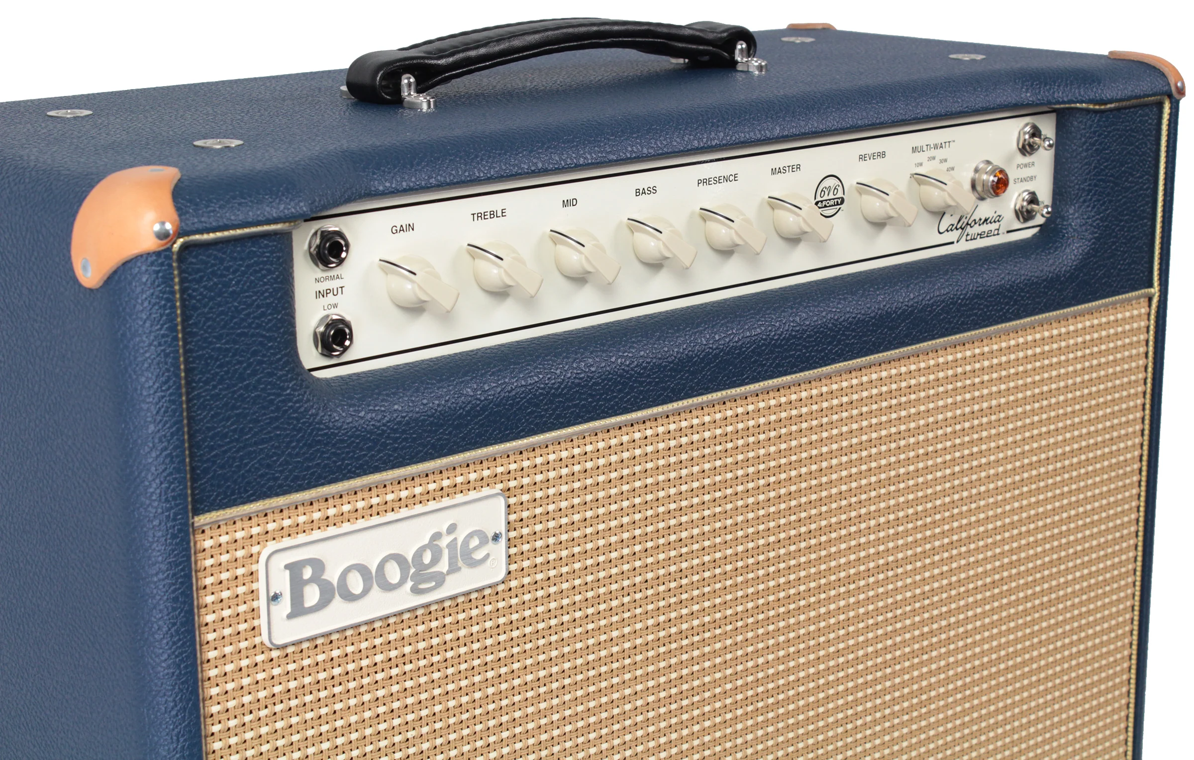 Mesa Boogie California Tweed 6V6 4:40 1x12 Combo, Blue - Image 3