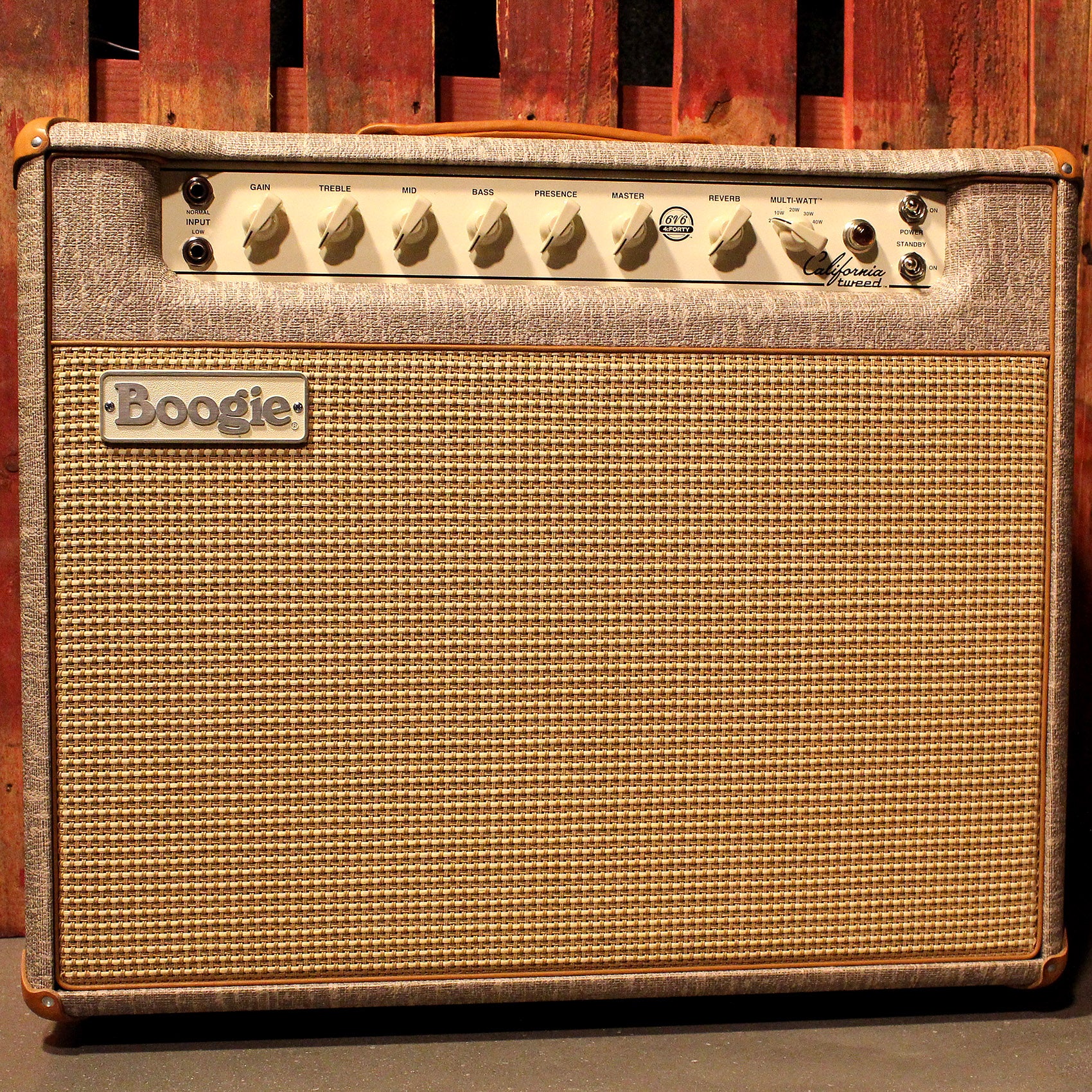 Mesa Boogie California Tweed 6V6 4:40 1x12 Combo, Fawn - Image 6
