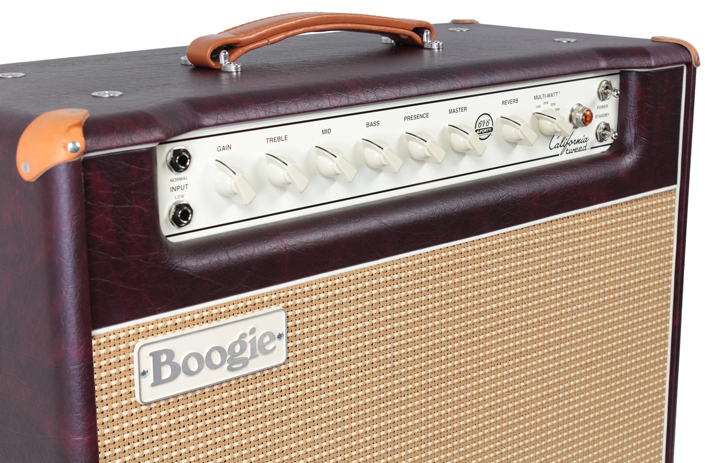 Mesa Boogie California Tweed 6V6 4:40 1x12 Combo, Wine - Image 3