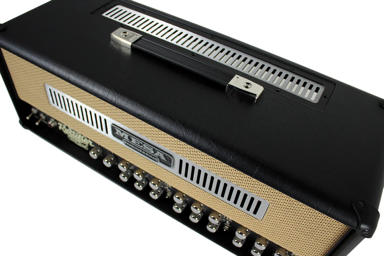 Mesa Boogie Dual Rectifier Head, Custom Tan Grille - Image 5