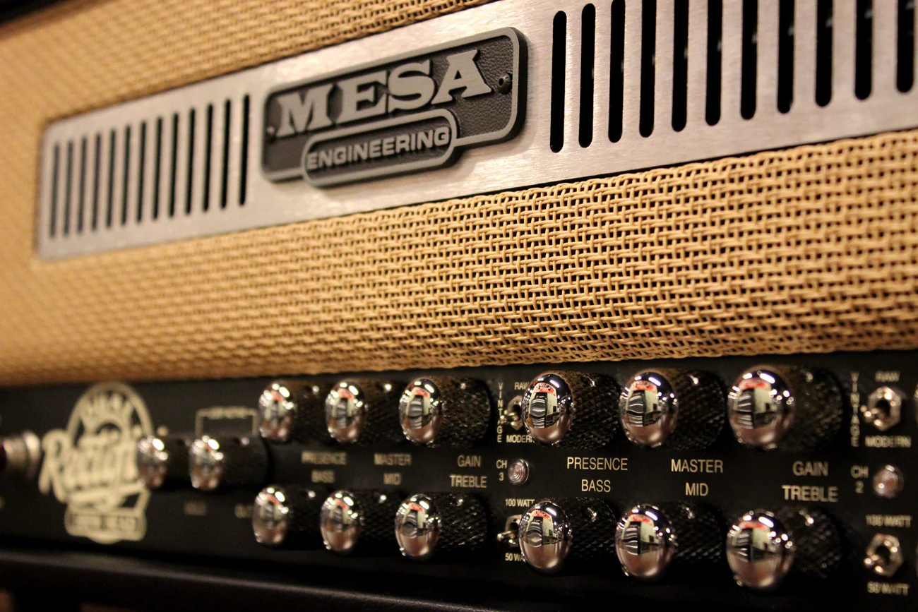 Mesa Boogie Dual Rectifier Head, Custom Tan Grille - Image 6