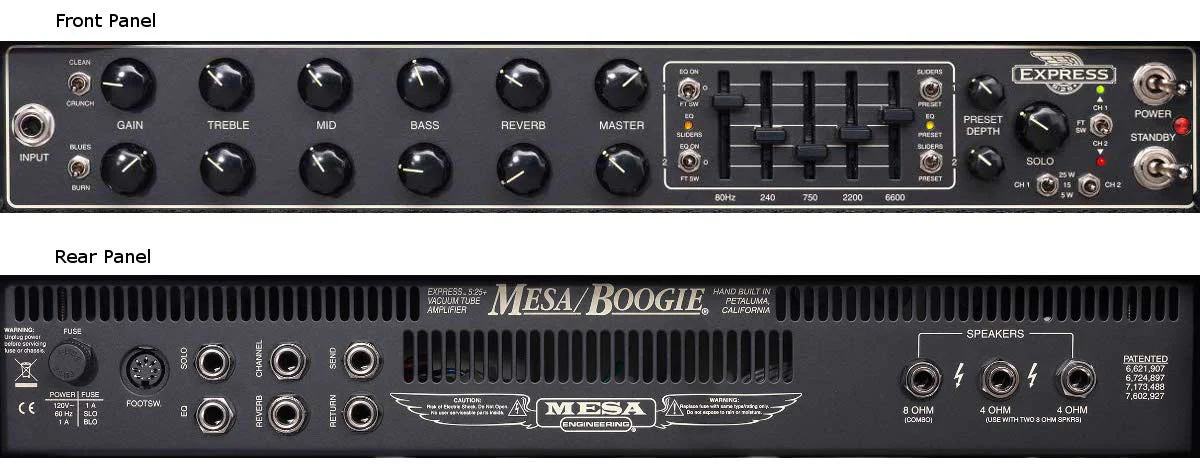 Mesa Boogie Express Plus 5:25 Head - Image 3