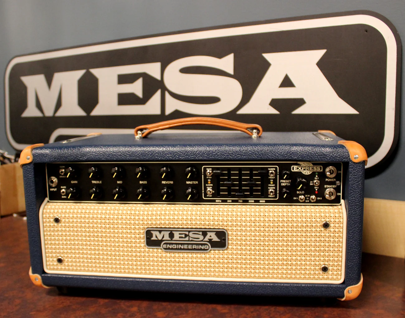 Mesa Boogie Express Plus 5:25 Head - Blue Bronco - Image 6