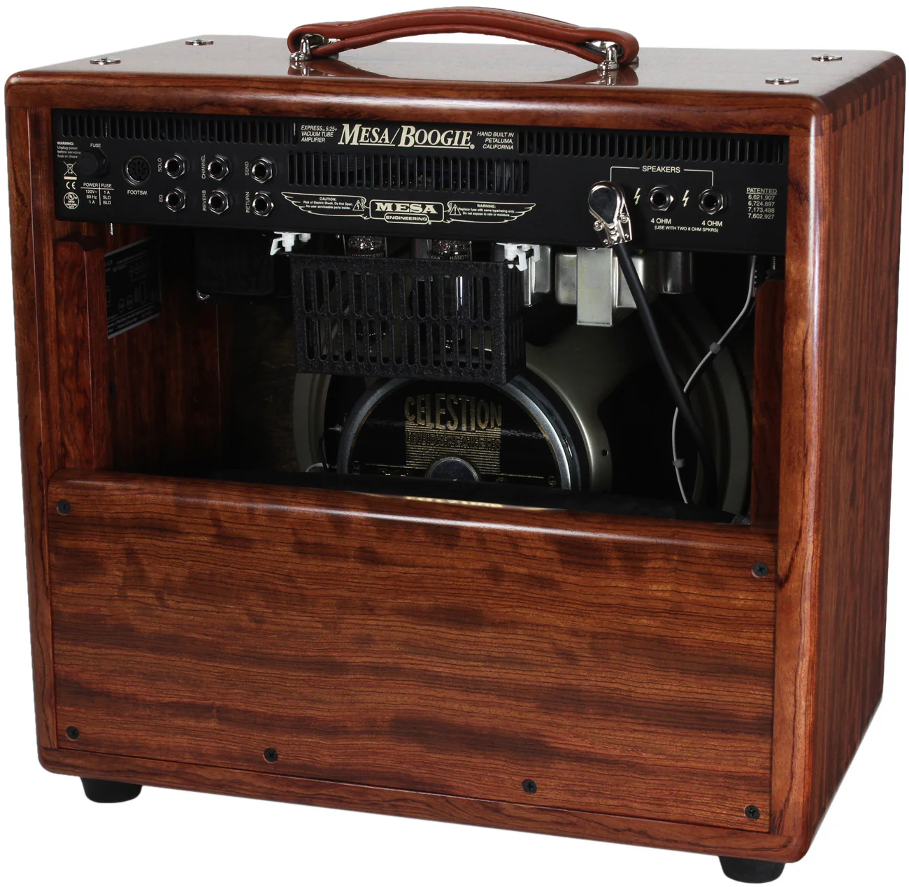 Mesa Boogie Express Plus 5:25 Combo -  Bubinga w/ Wicker #2 - Image 2