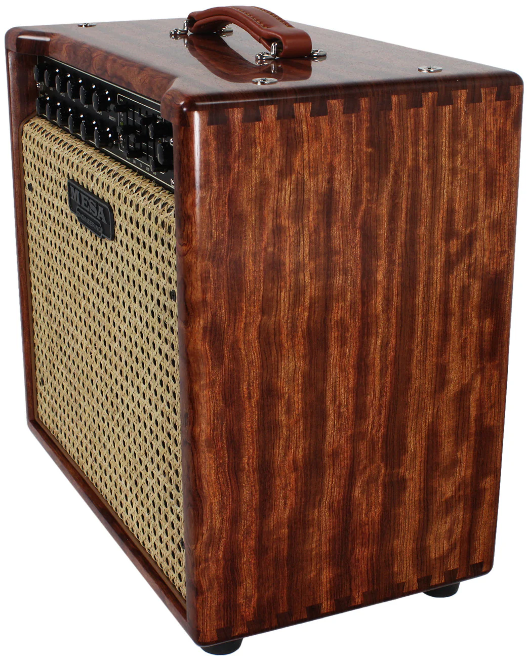 Mesa Boogie Express Plus 5:25 Combo -  Bubinga w/ Wicker #2 - Image 3
